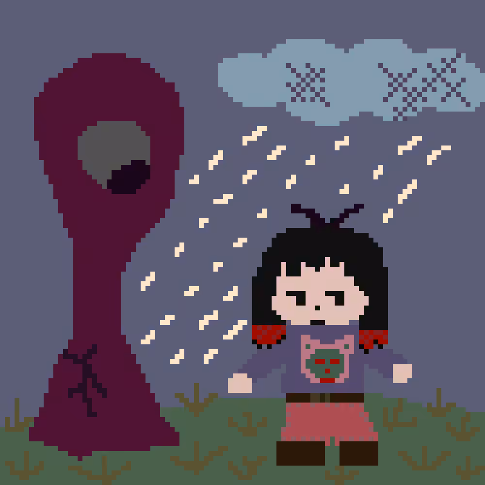 rainy weird day