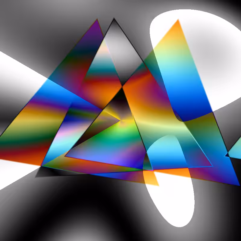 Triangle Mirrors #14