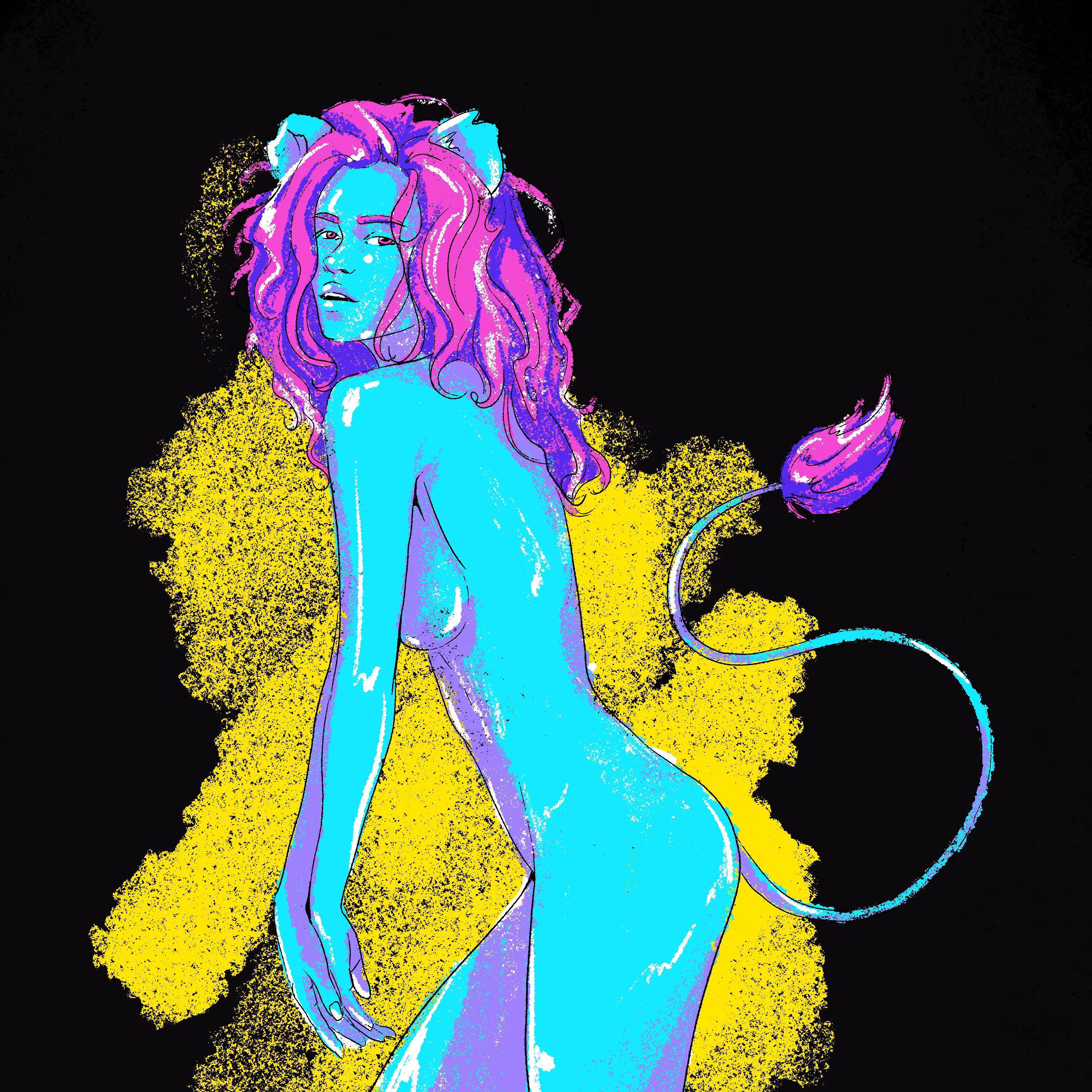 Lion girl