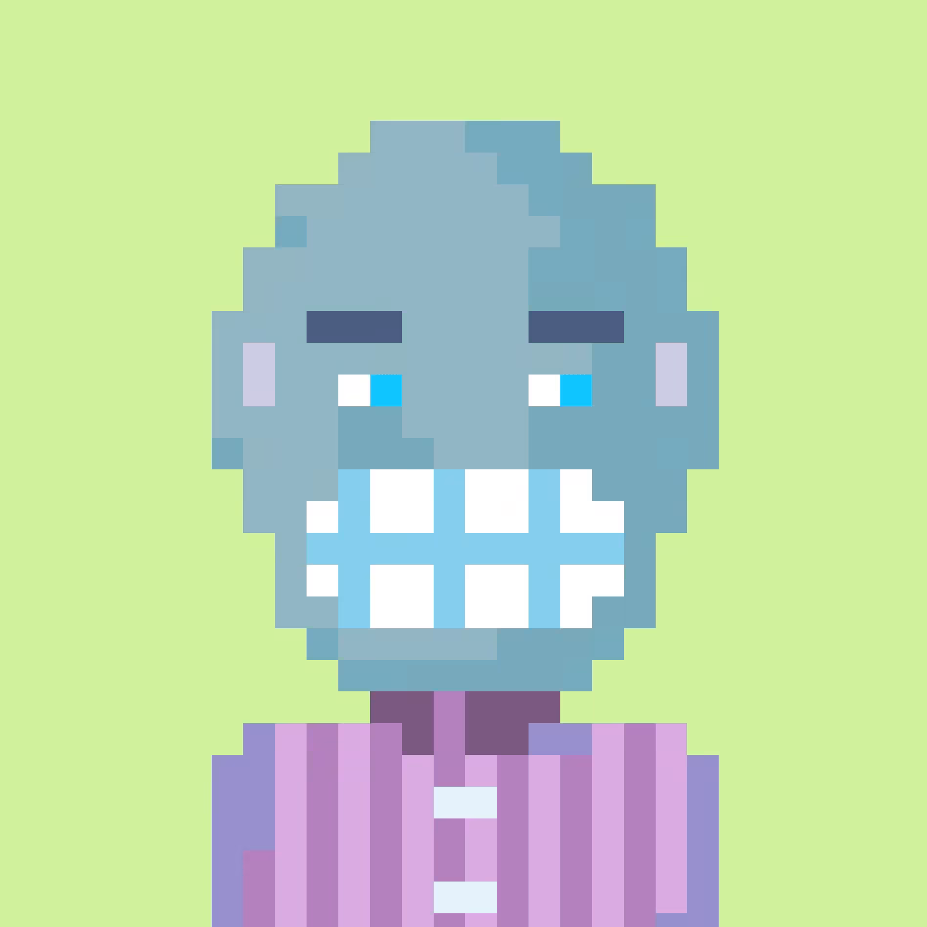 Pixel Head #S018