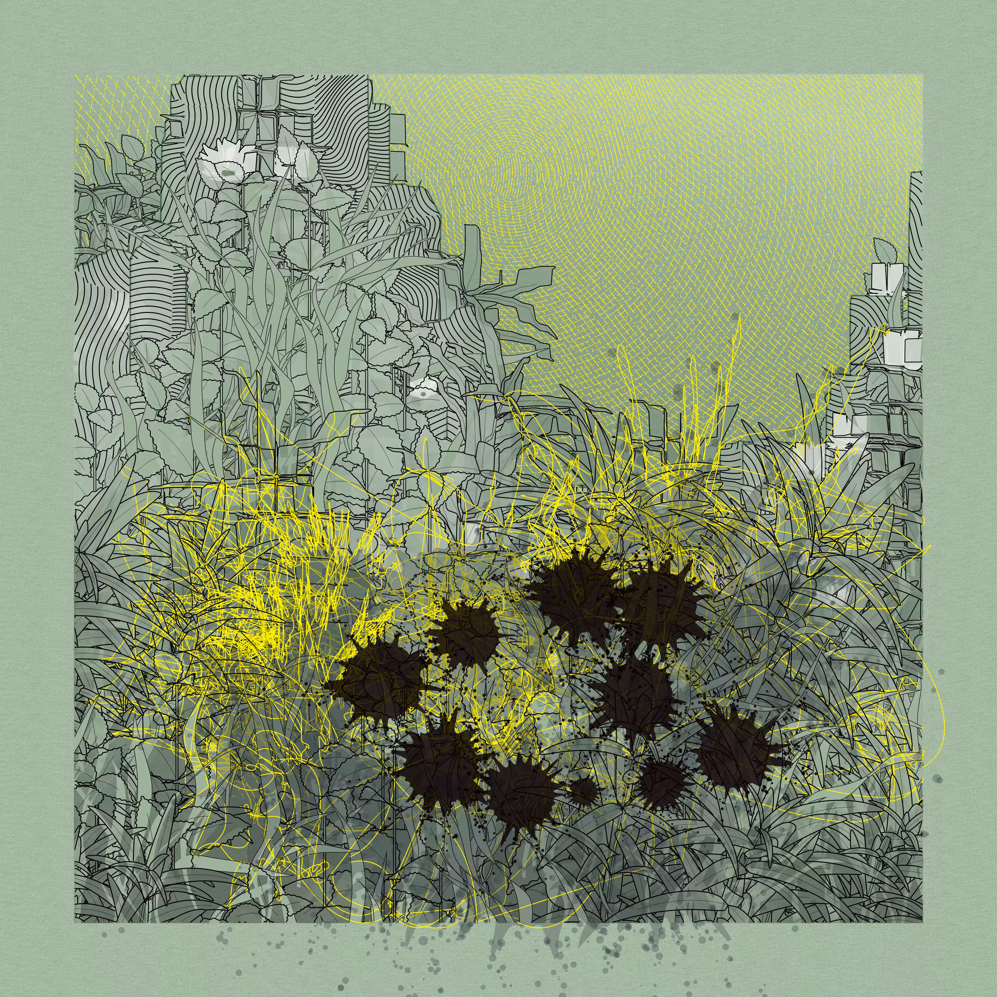 Landscape with Carbon Capture #10238
