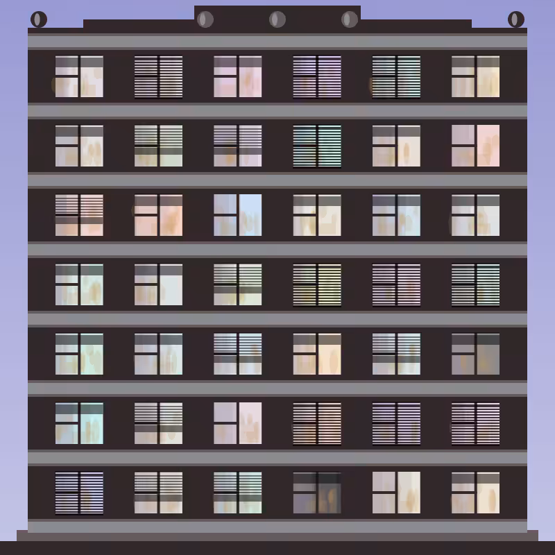 Night Windows #18