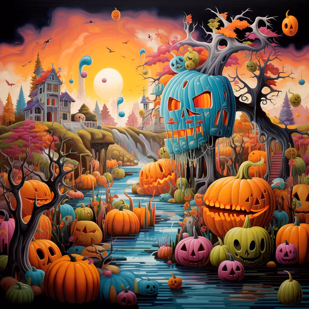 colorful Halloween2