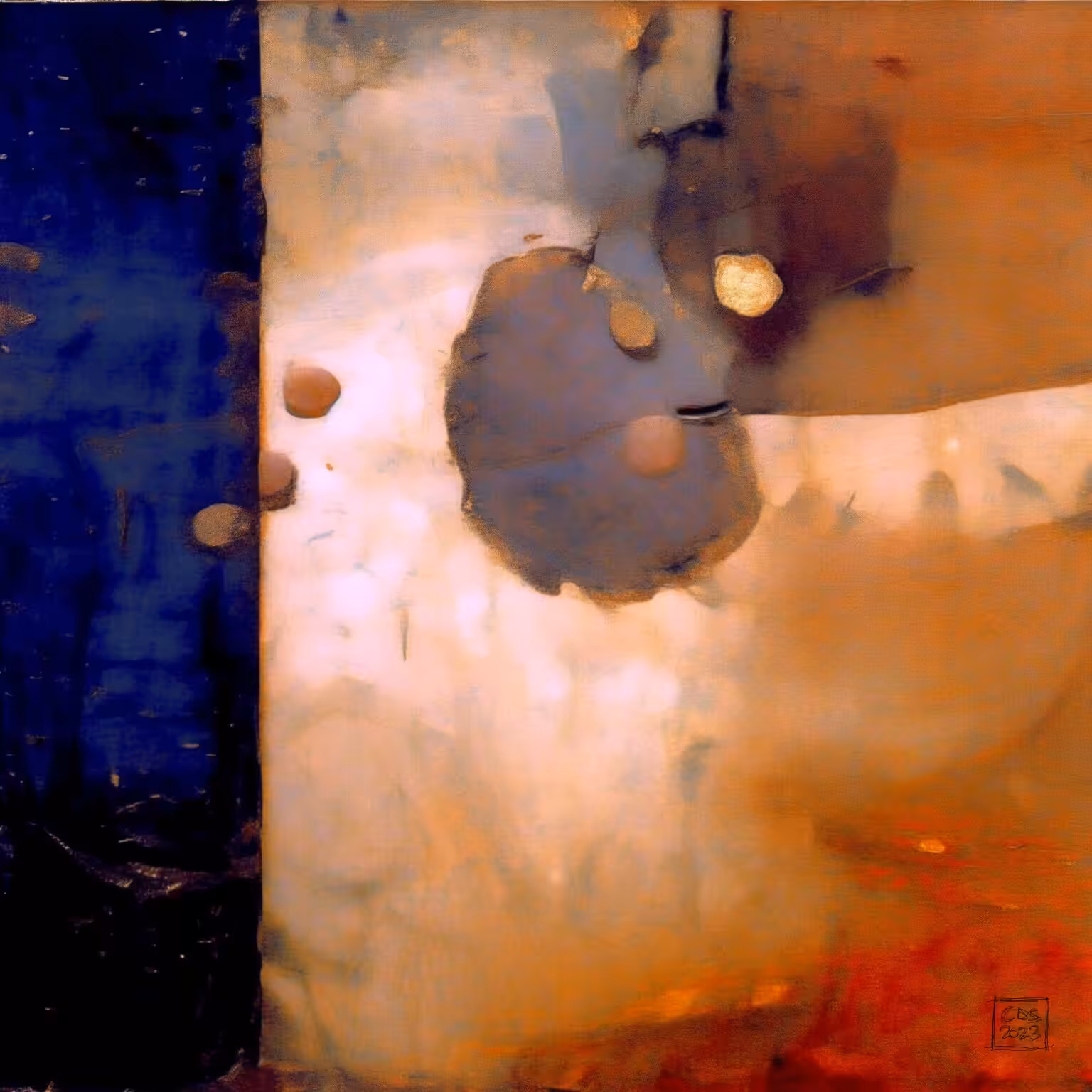 N. 18 (Grey and Apricot) 