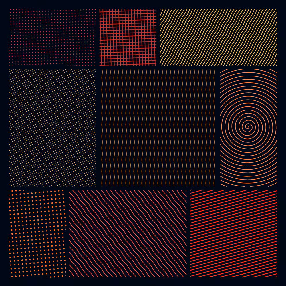 Pattern Grid  #10