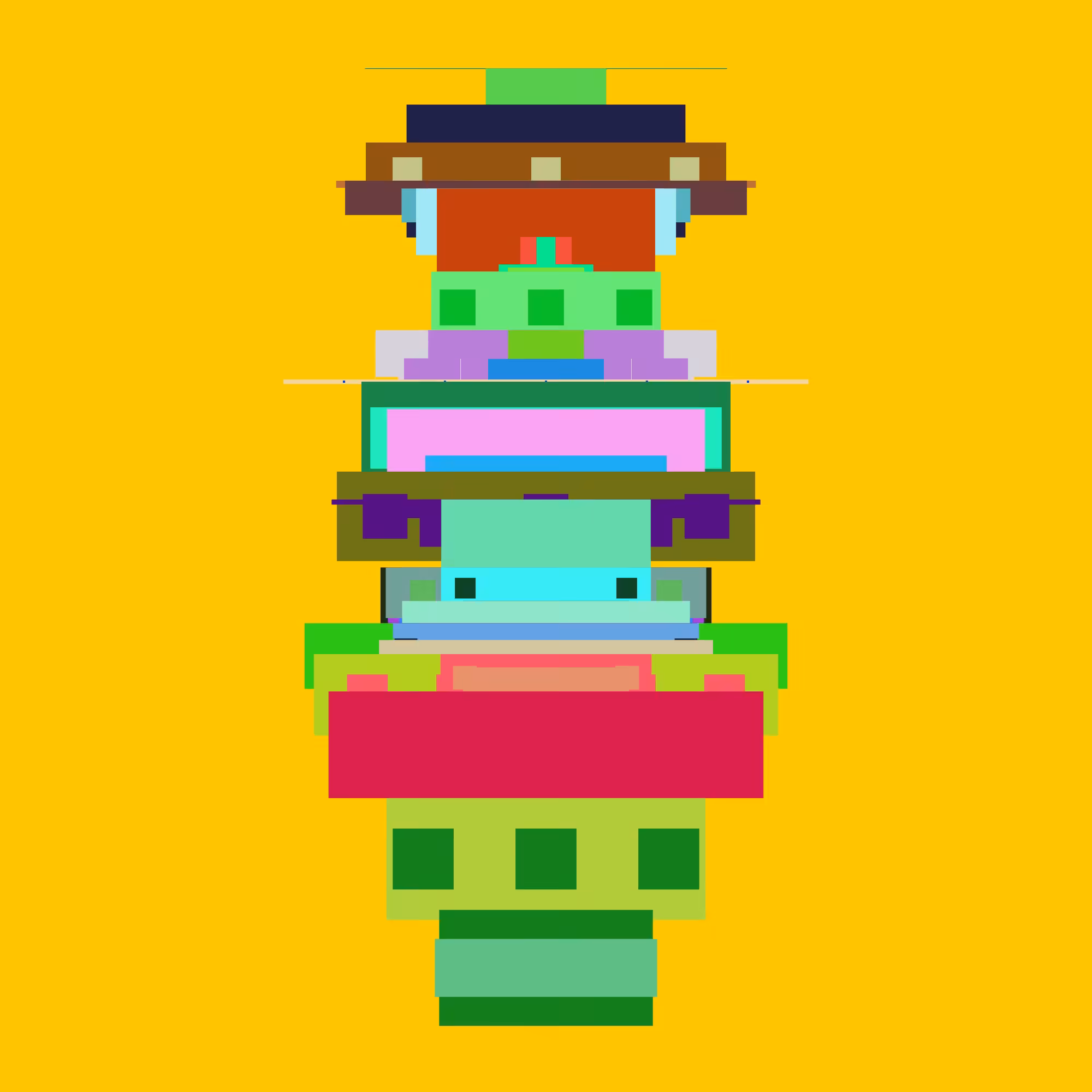 Artificial totem #8