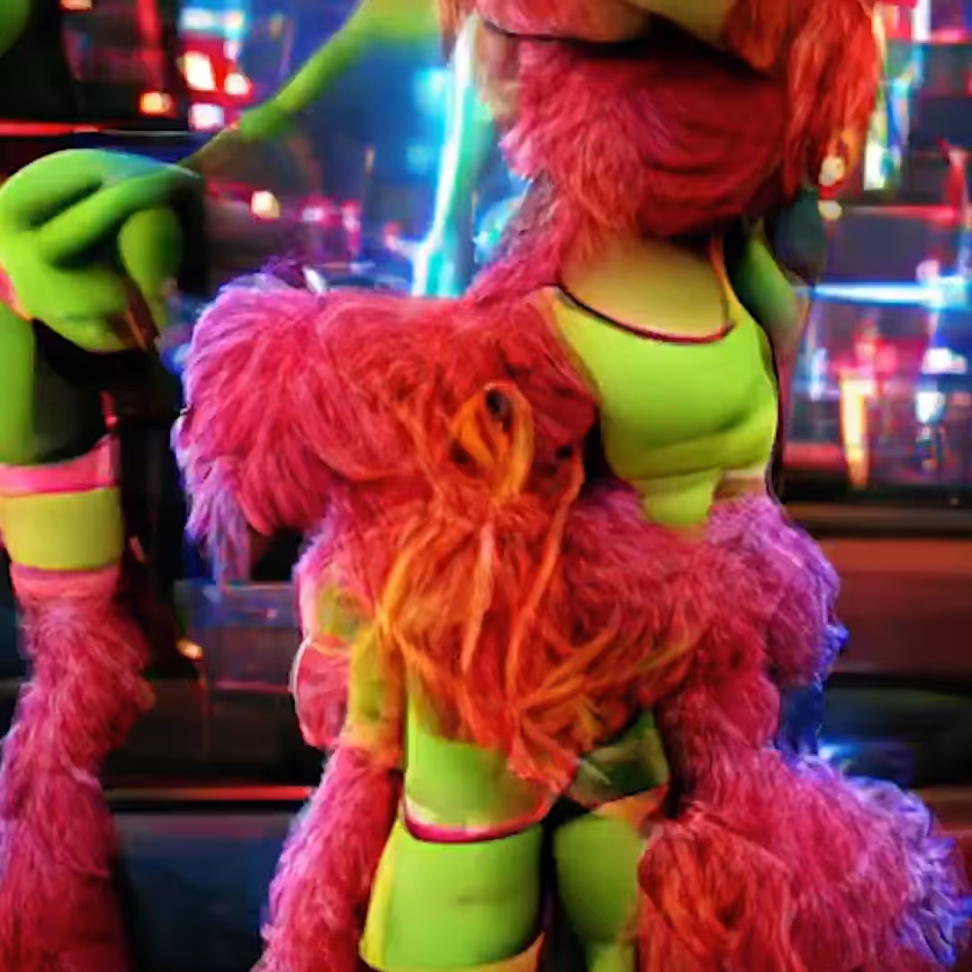 my muppet girlfriend is a stripper