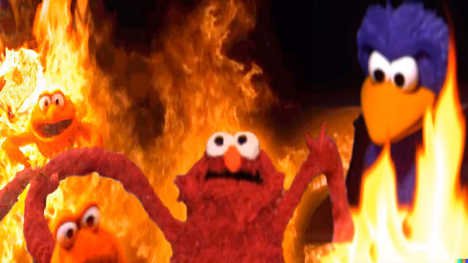 Elmo In Hell