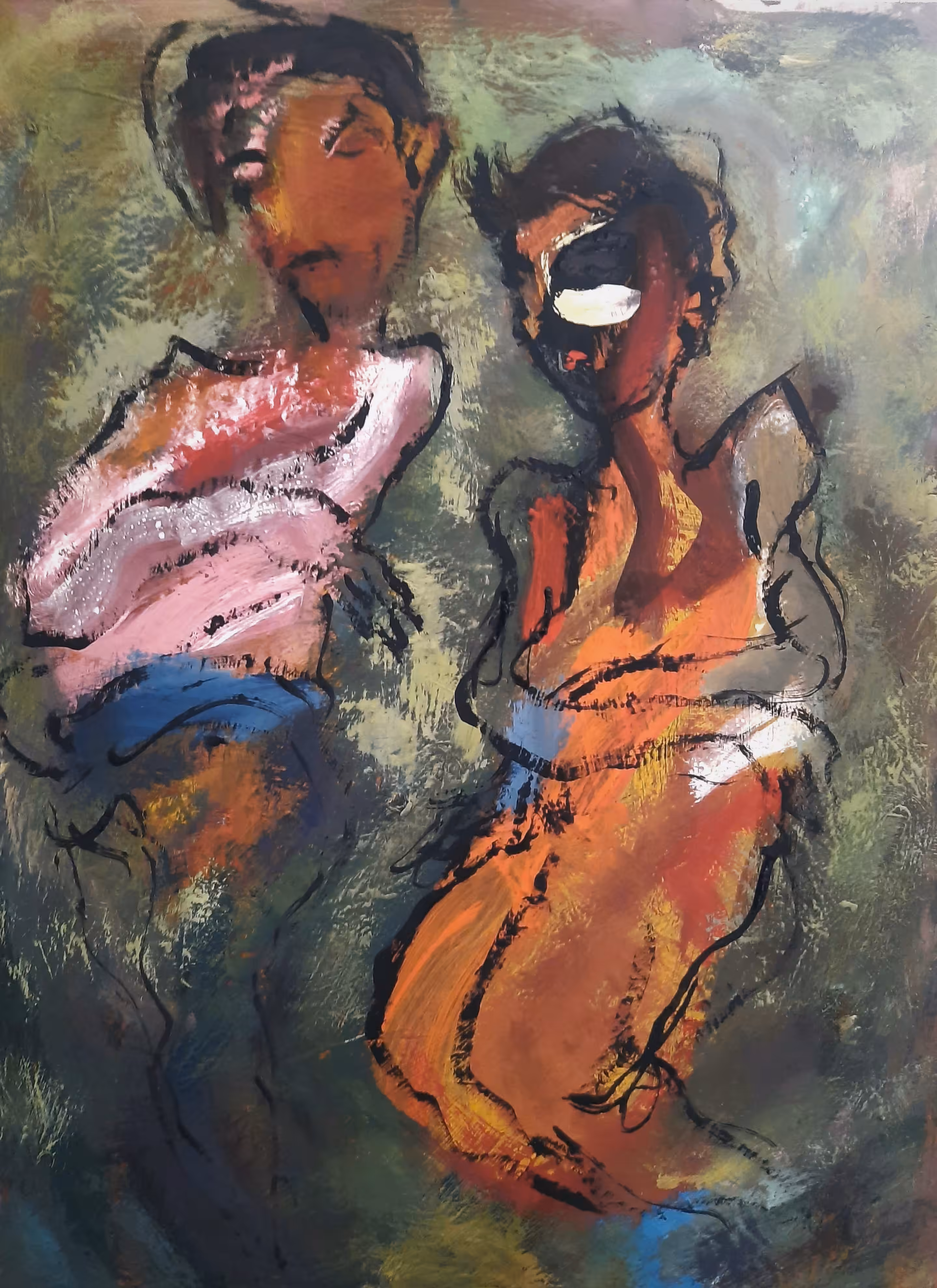 Abstractin painting
