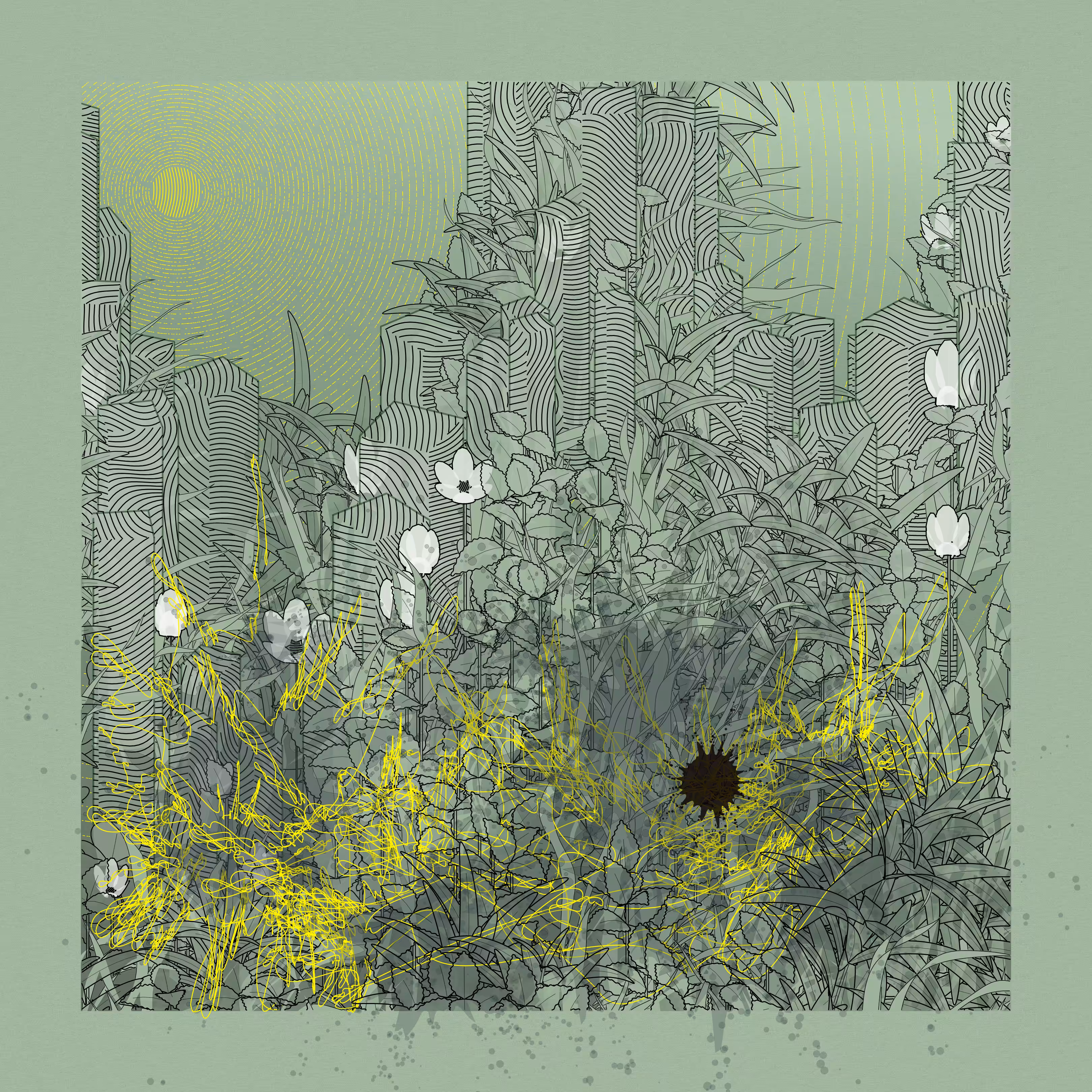 Landscape with Carbon Capture #8458