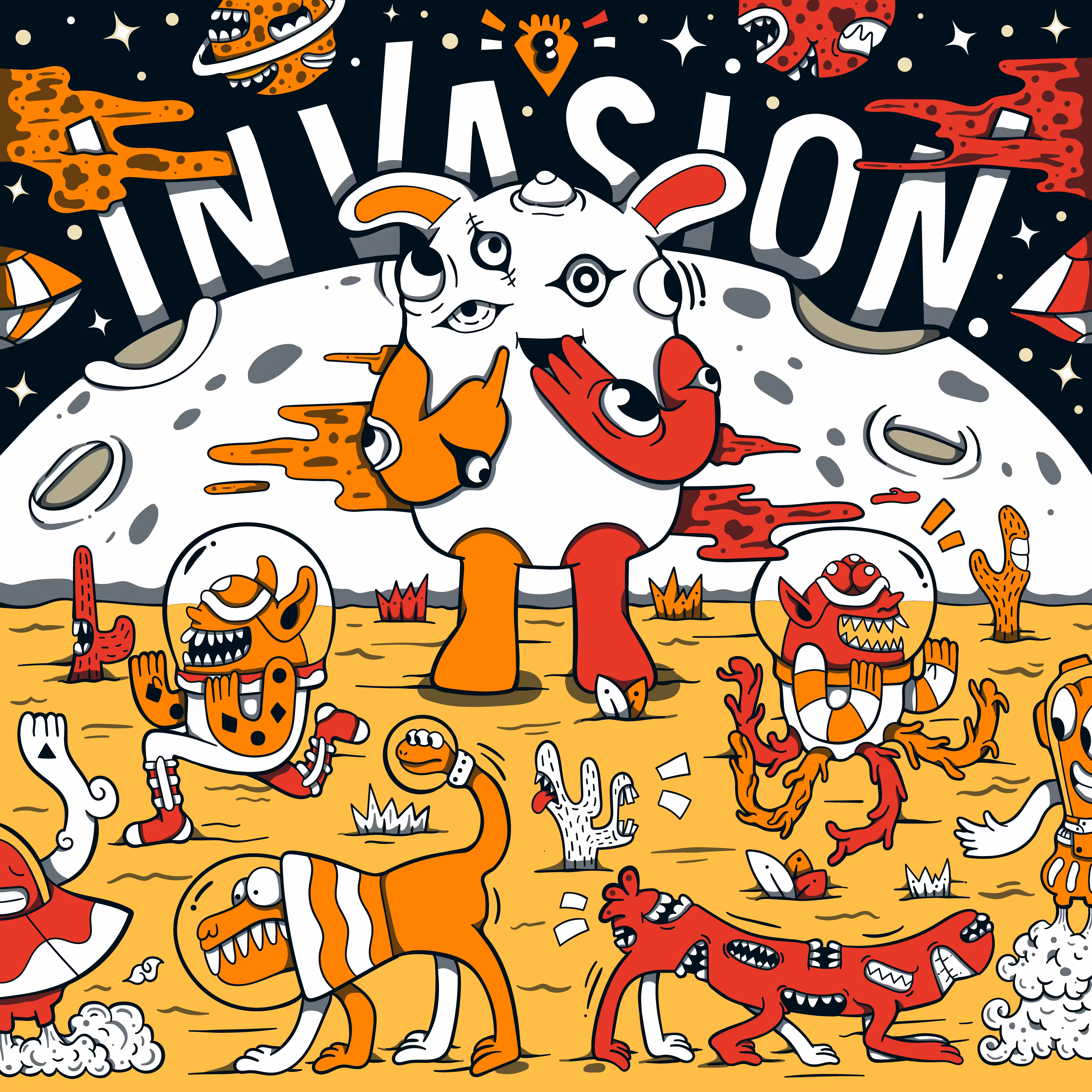 Doodle Invasion