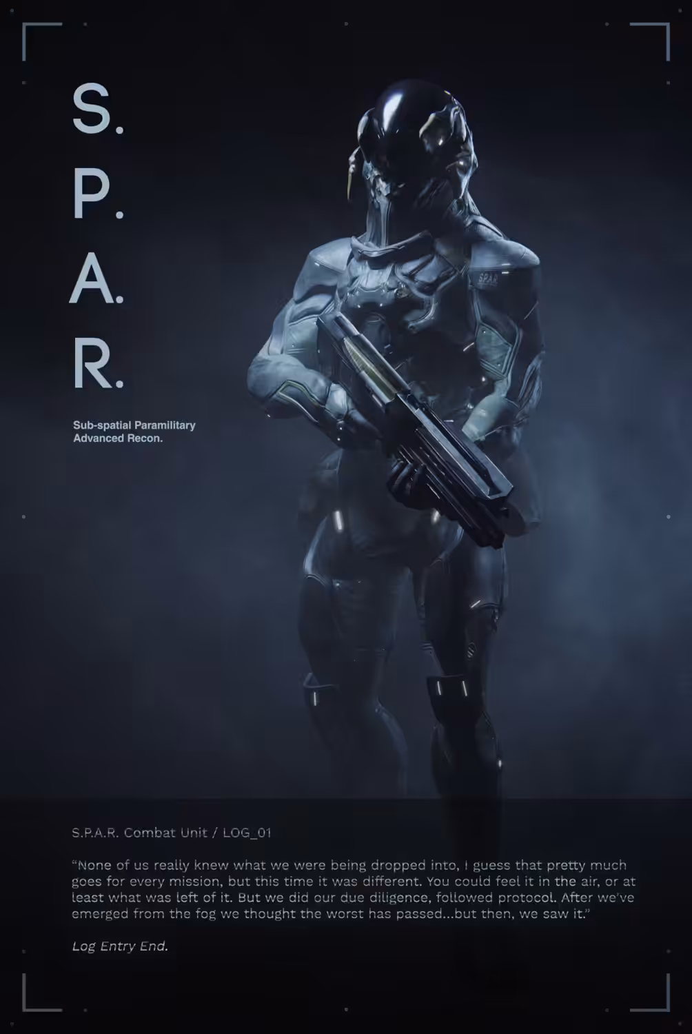 S.P.A.R. Combat Unit / LOG_01