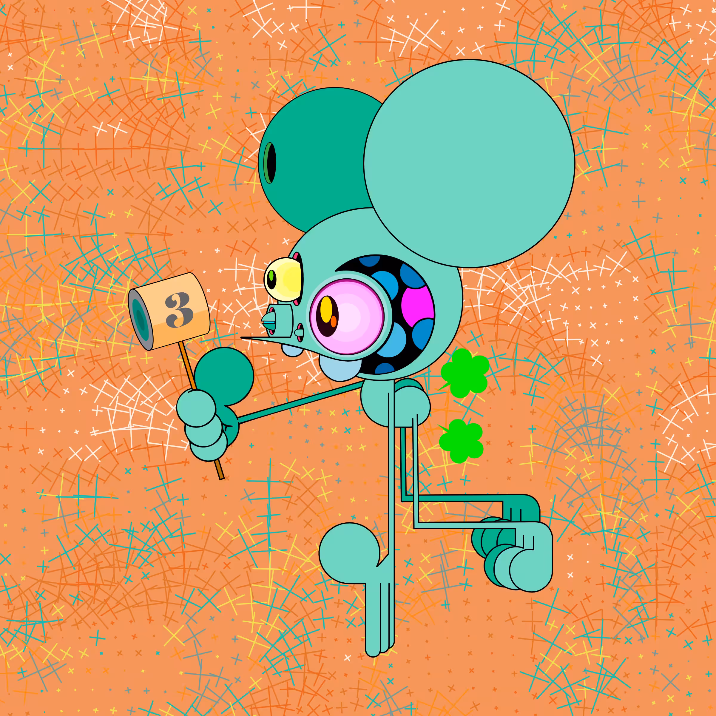 Neogen Space Monkeys #4878