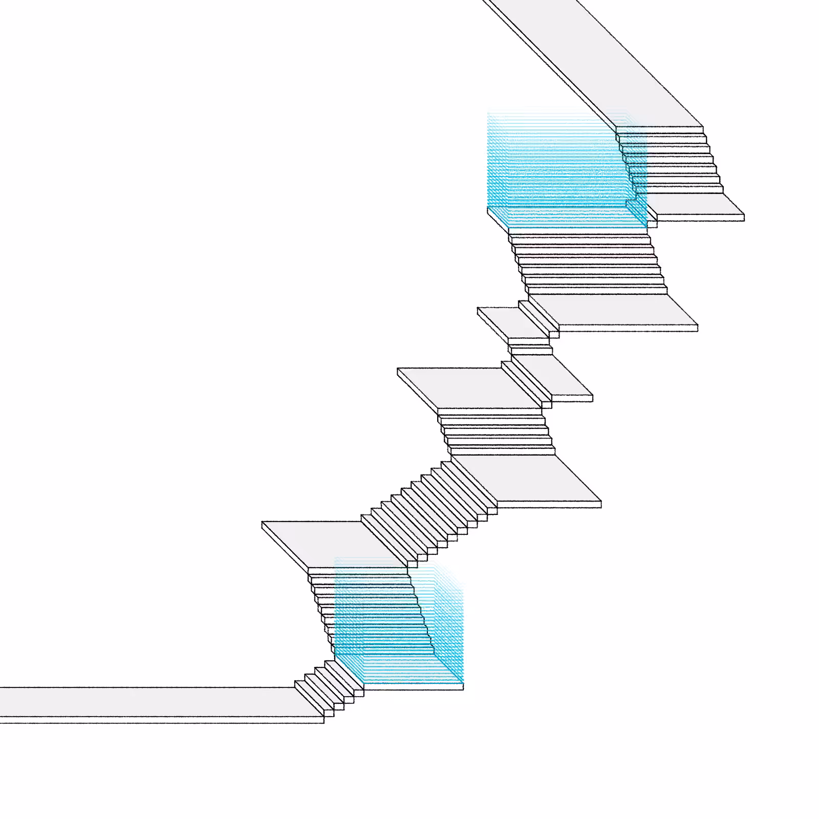 Stairs in a room #56