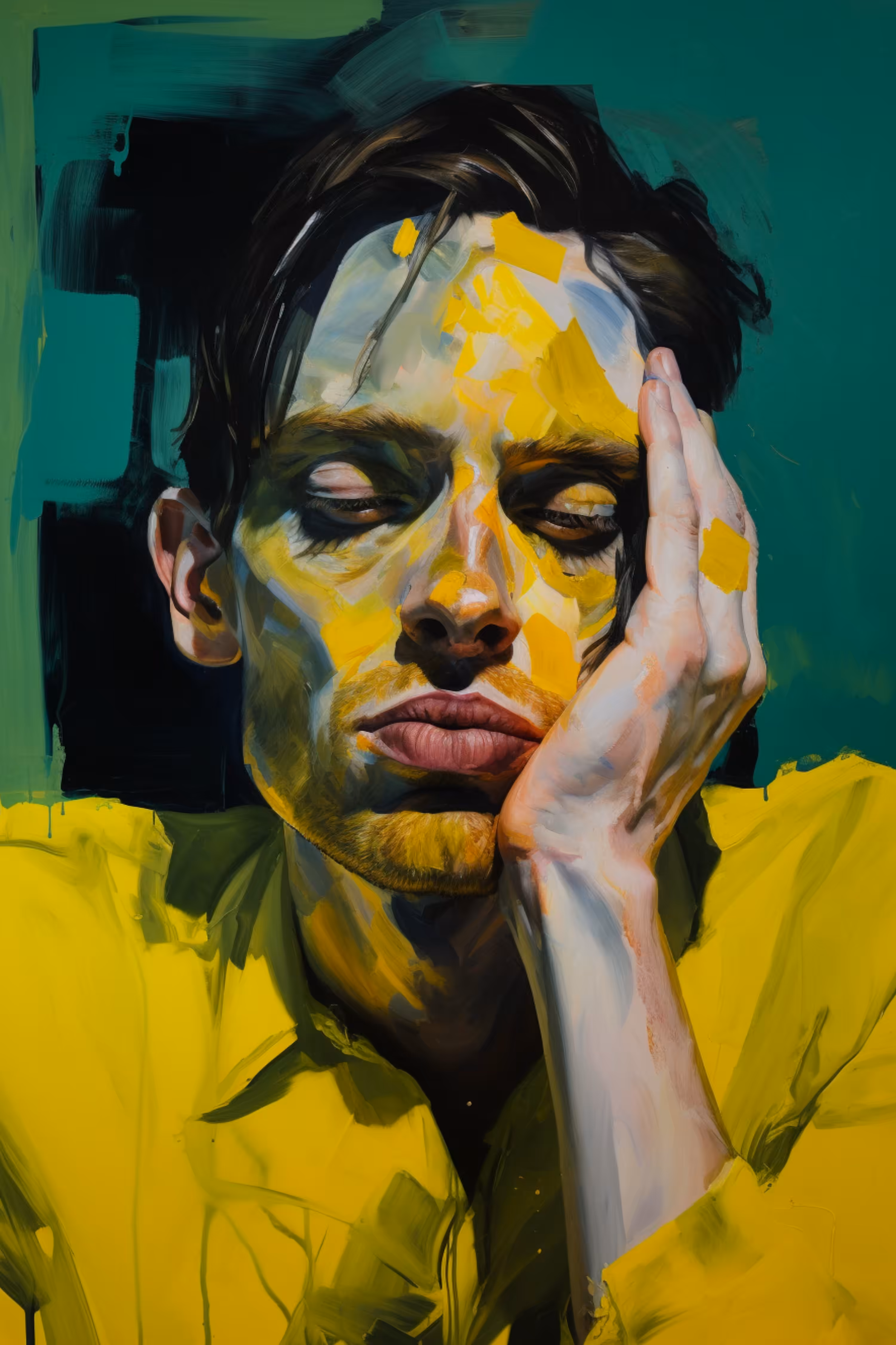 Tired man #13