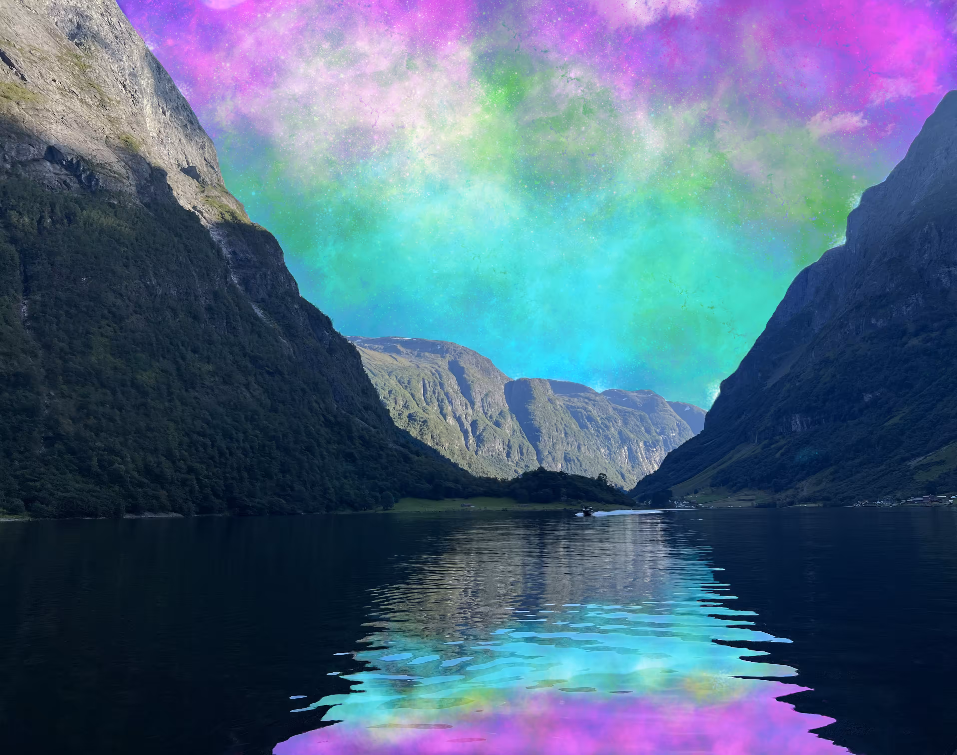 Aurora Fjord #1