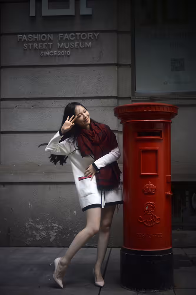red mailbox