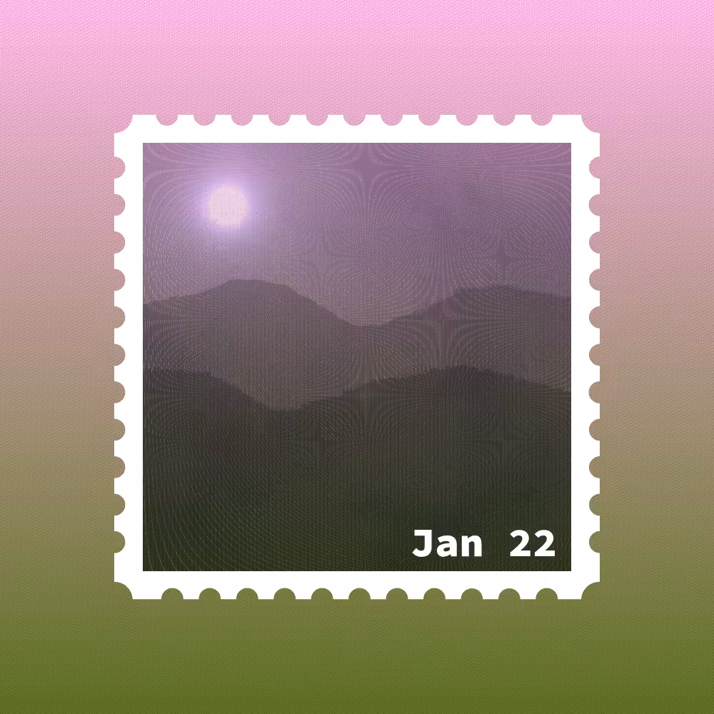 January 2022 stamp #2