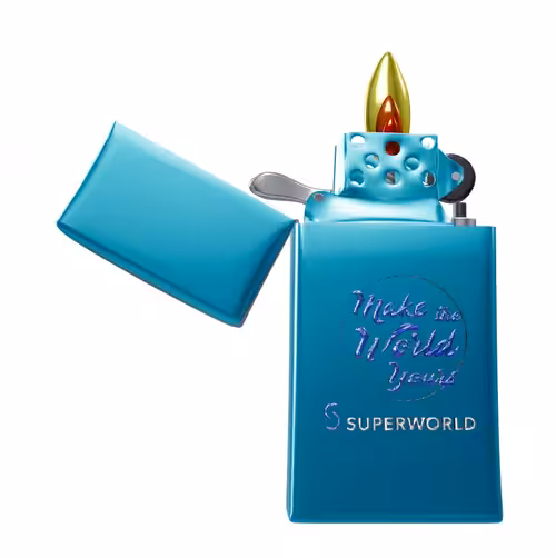 Superworld Exclusive Crypto Zippo.