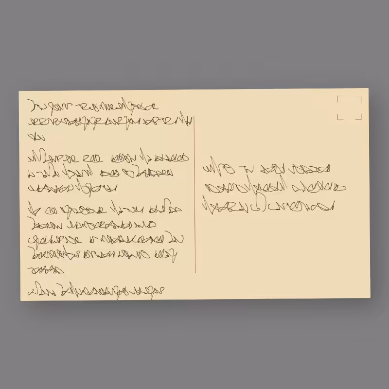 Unmailed Postcards #18