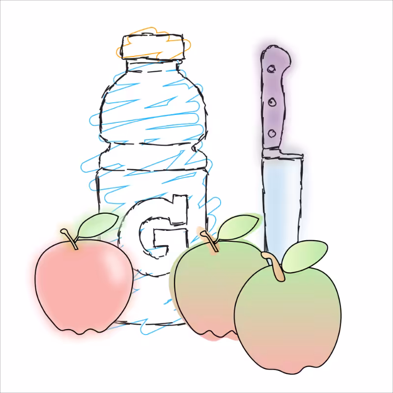 gatorade and apples #127