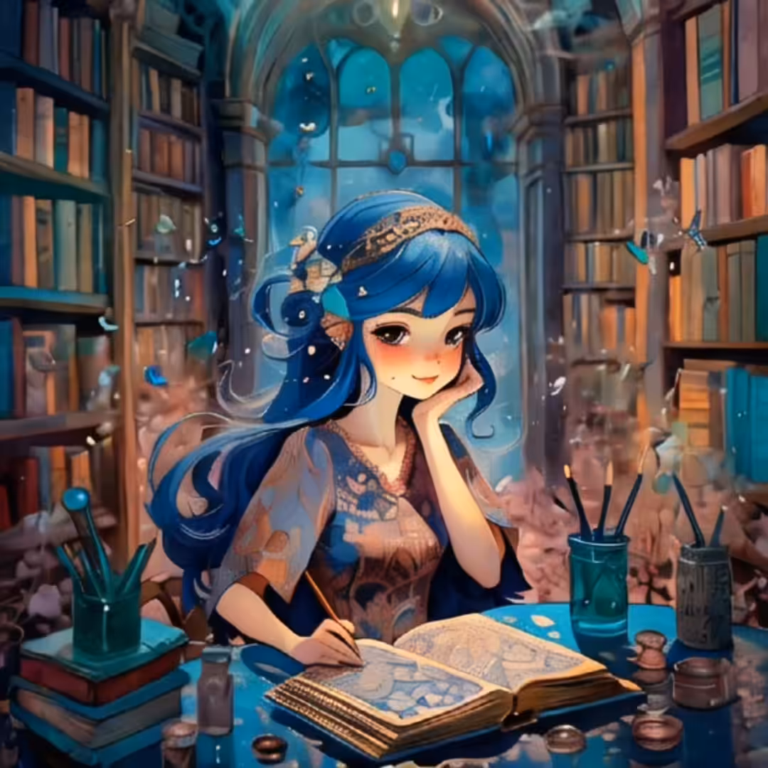The Adventures of Lily's Enchanted Book - @zetsketches x @daiana_lazzarin