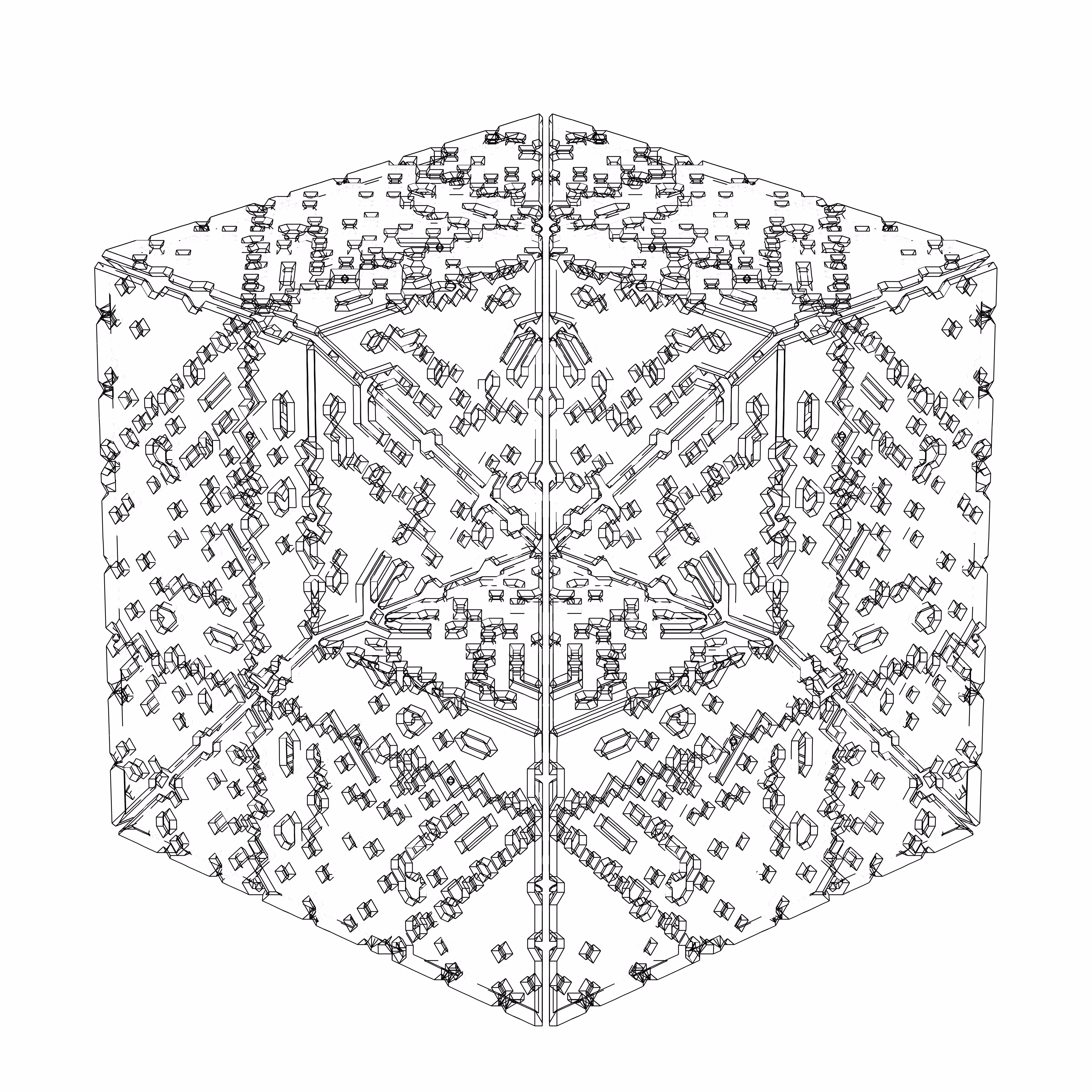 LL21 Alien Art Cube #596
