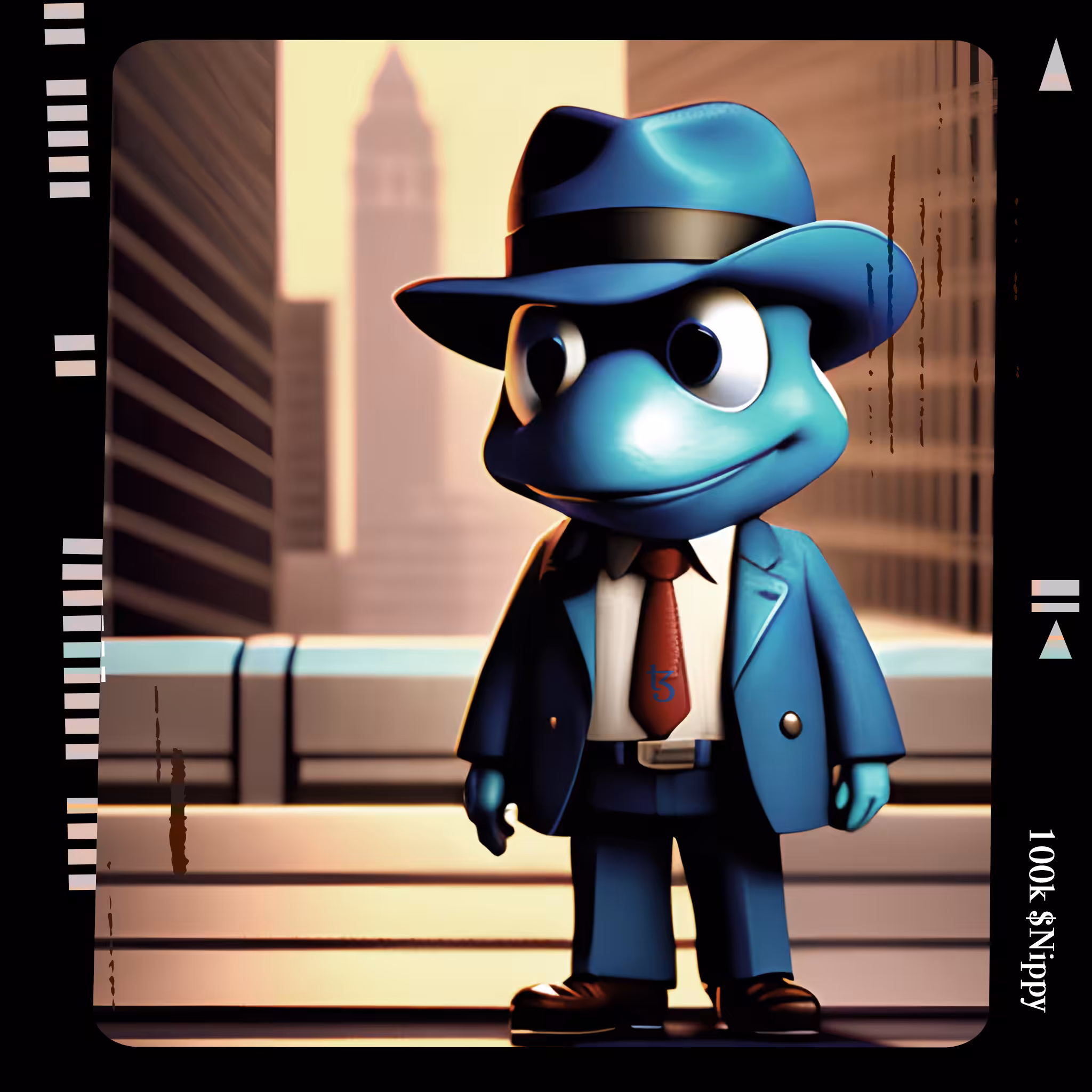 Blue Toad-spy Caught
