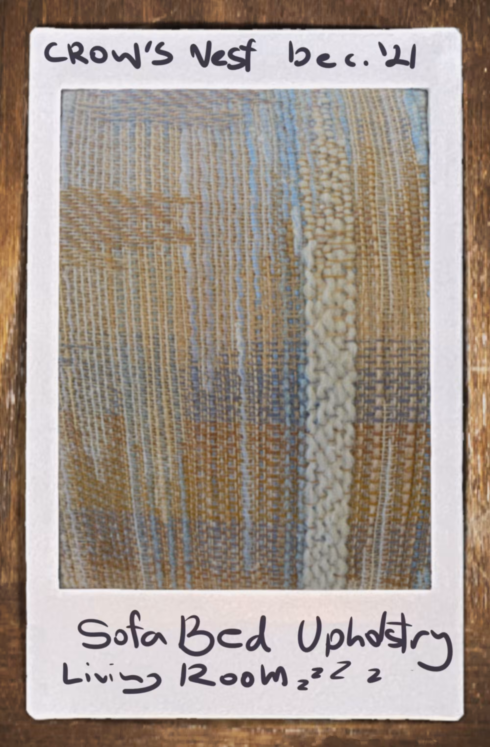 On the Surface #14 - Sofa Bed Upholstery