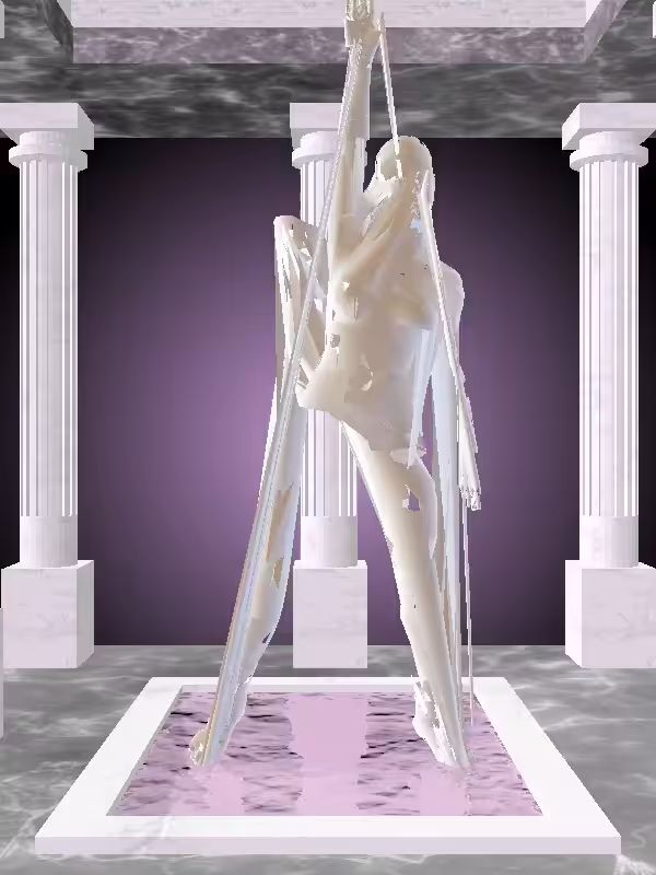 HeavenComputer: The Jazzy Luminescent Beige Woman #1558