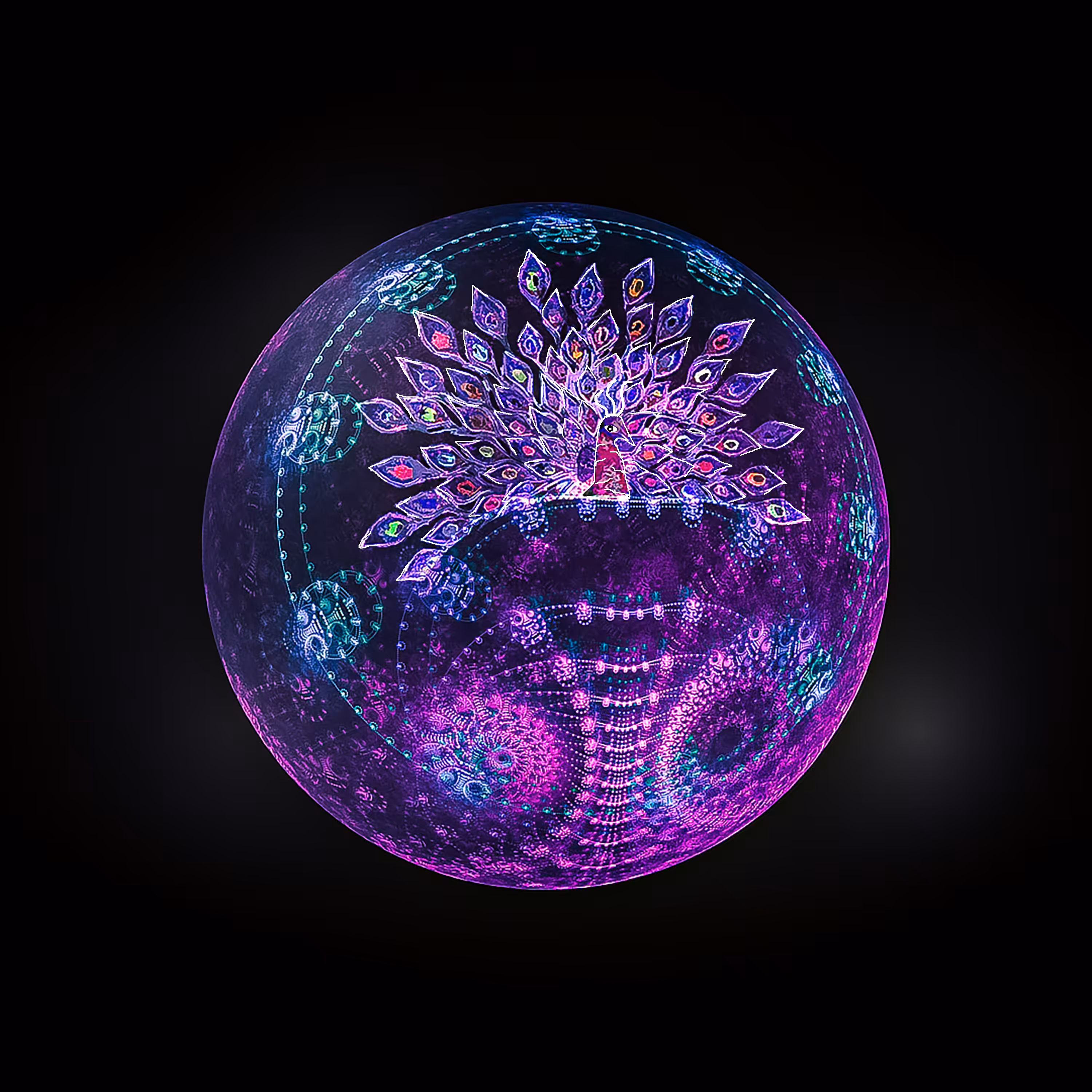Peacock, The Mirror