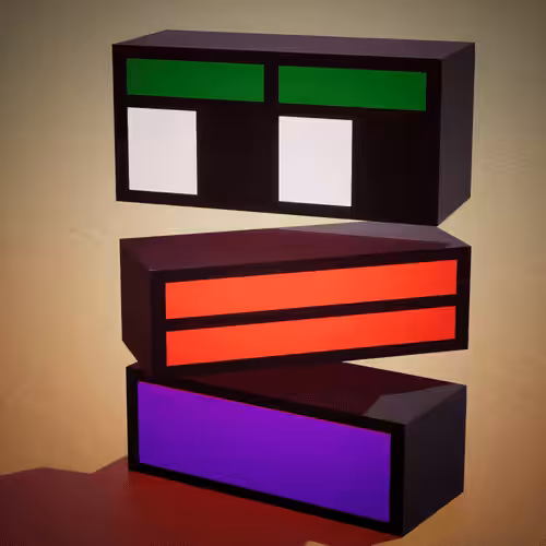 GEOMETRIC PEPES OF BATZ 3D
