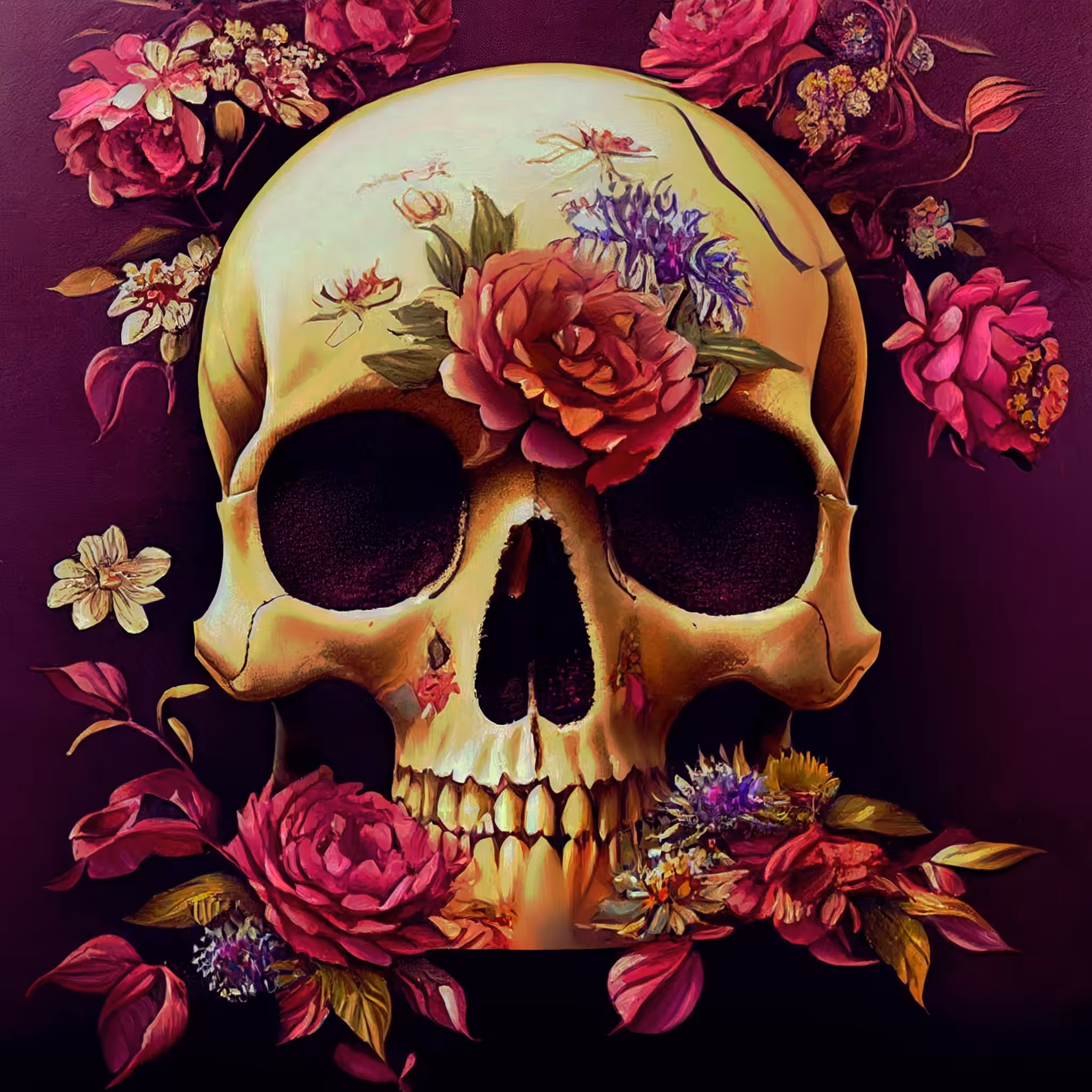 Death and flowers #1