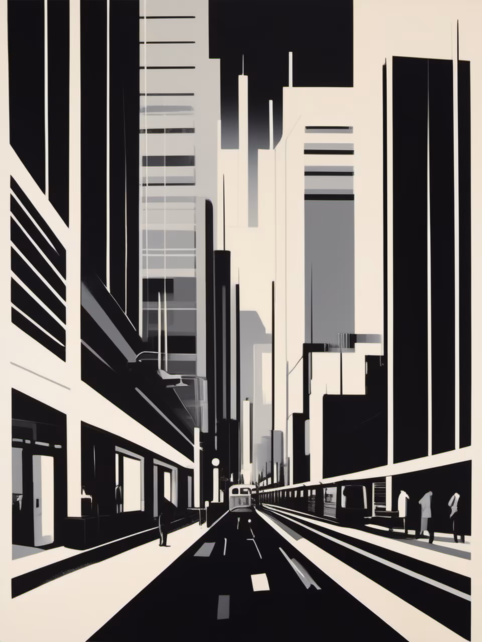 Urban Scenes Through the Decades #22