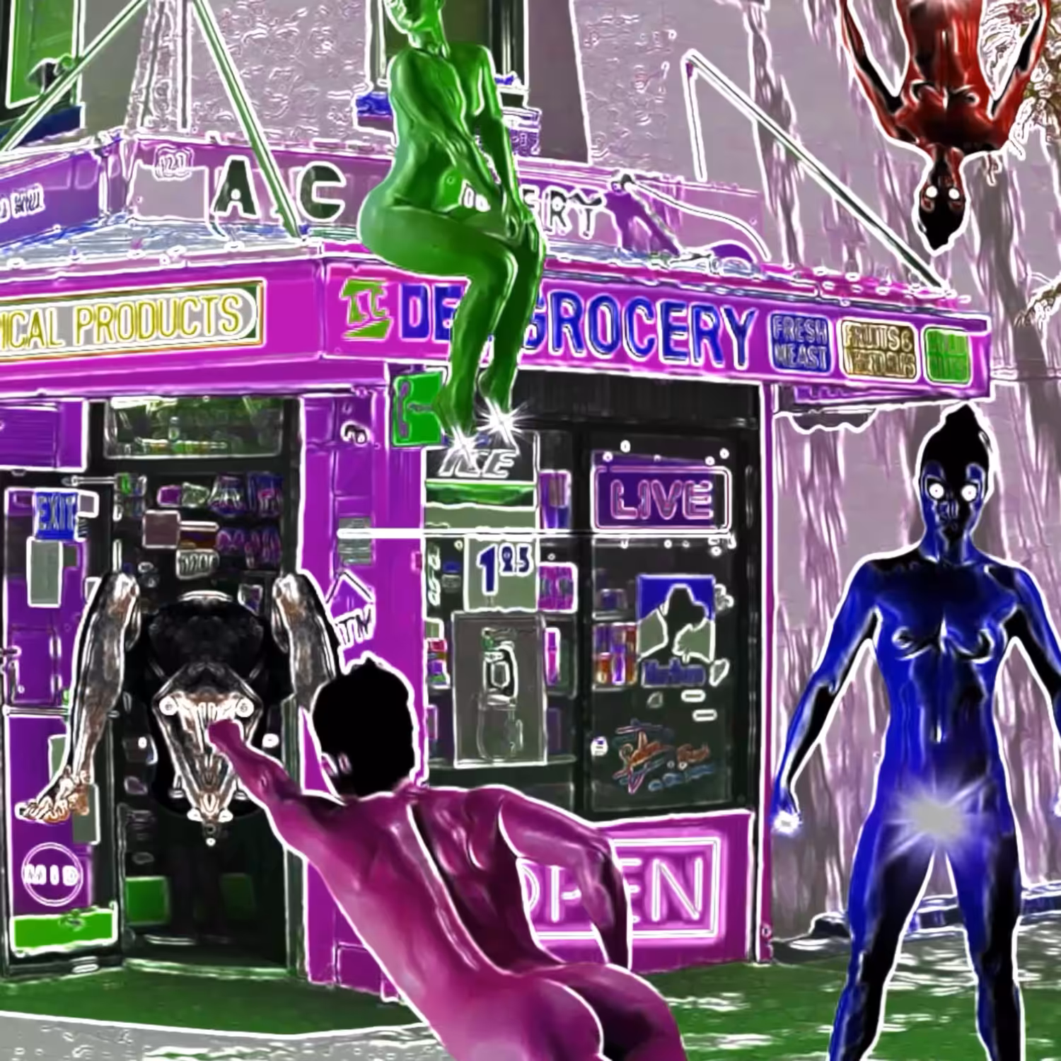 The Brooklyn Space Alien Babes Intercepts Demonic Cambion in Brooklyn Bodega and Closes Portal 