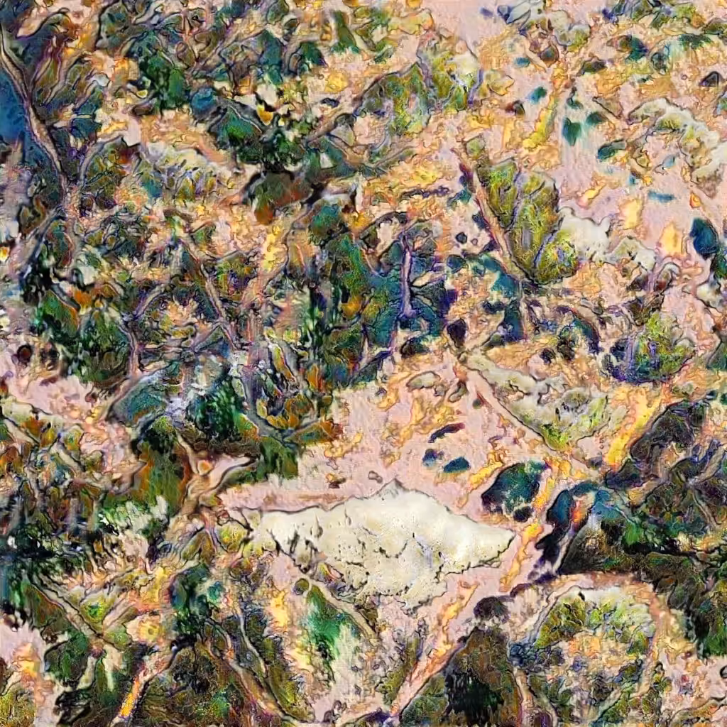 AI Generated Landscape Painting #4