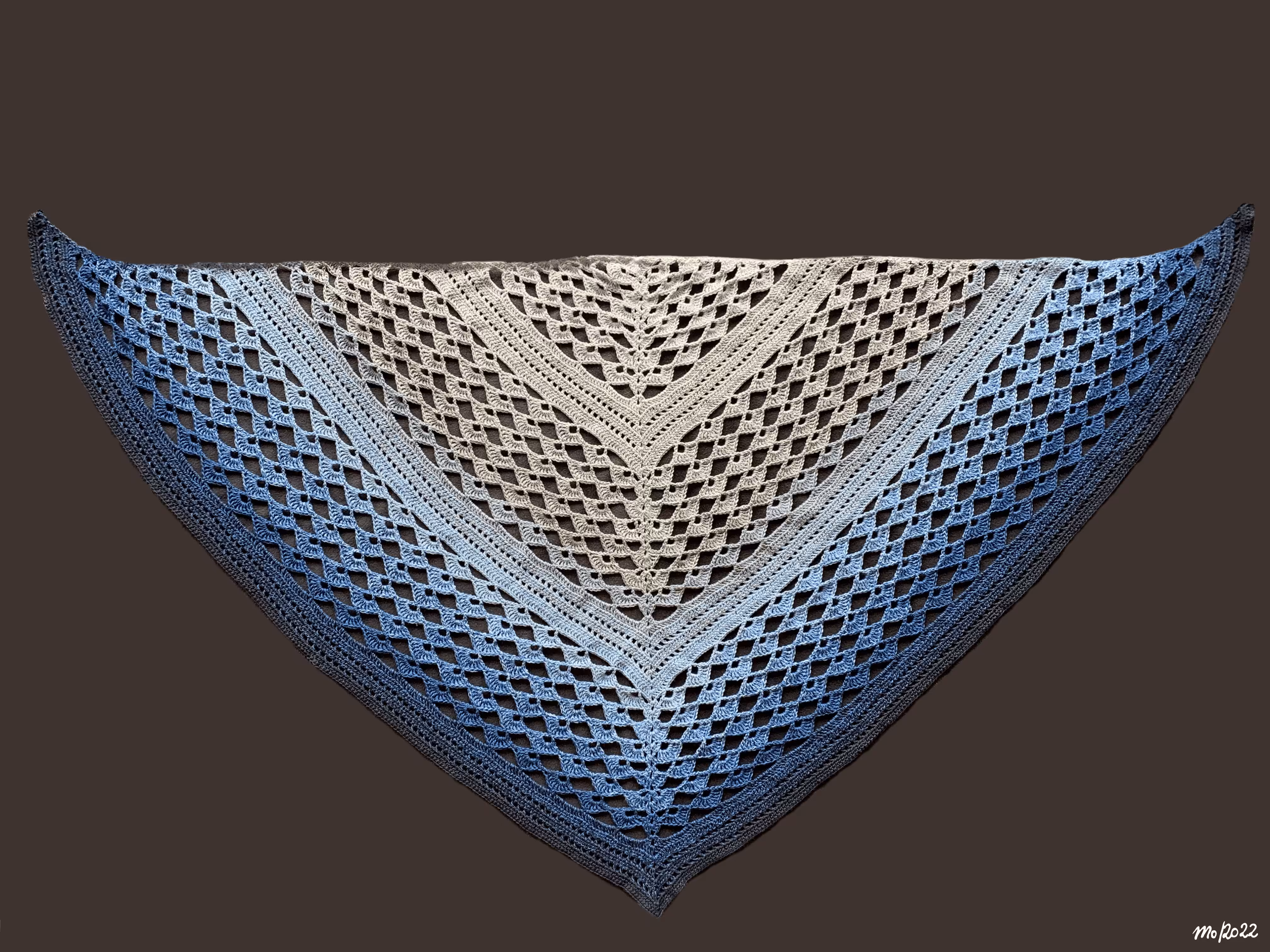 MoniScarf "Blue Grey" (NFT + scarf)