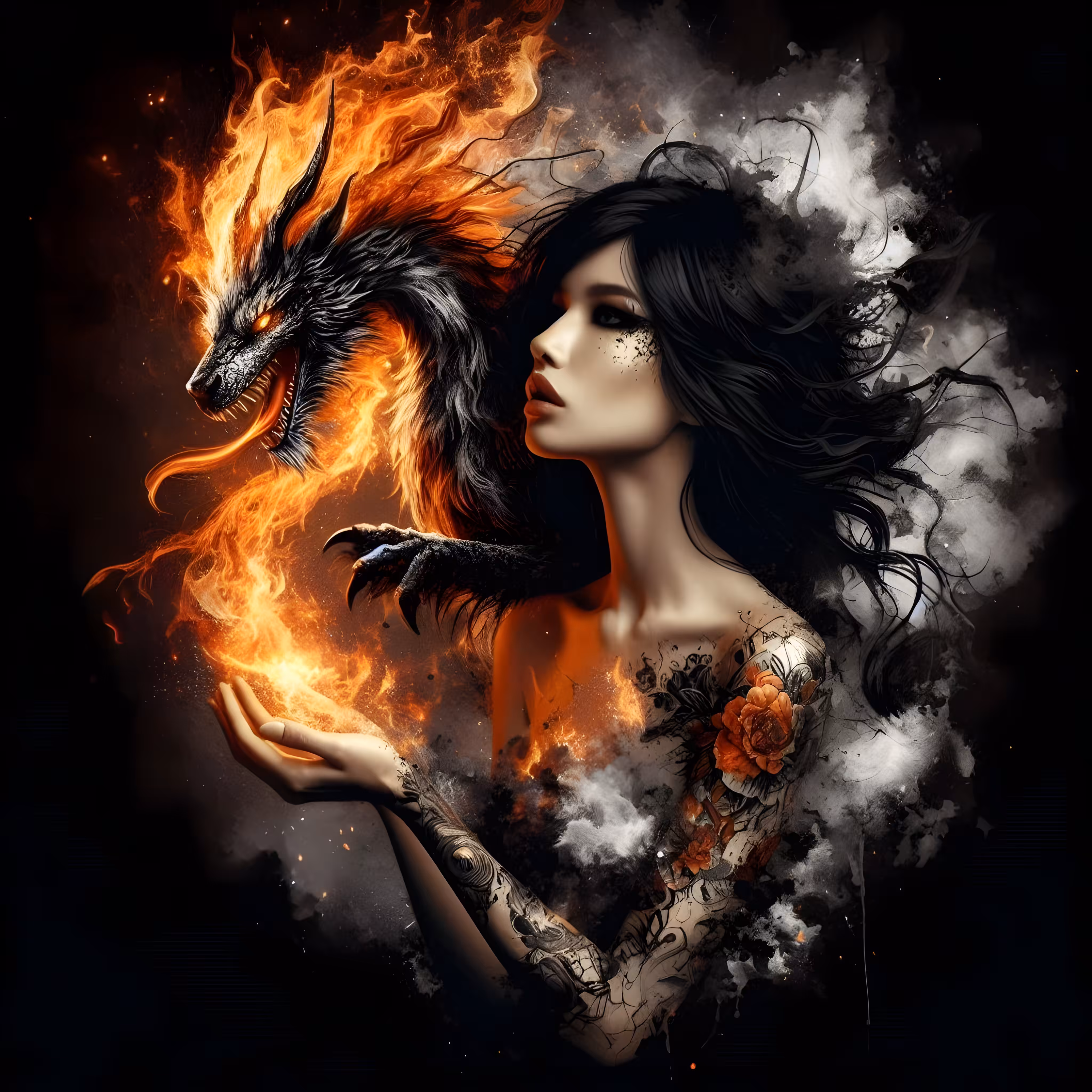 Rose dragon 