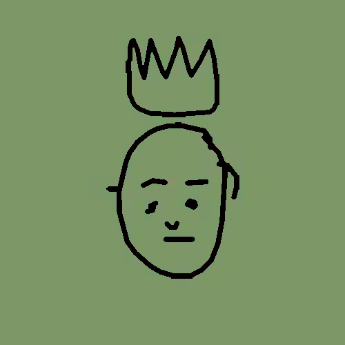 Basquiat Doodles: Basquiat #51