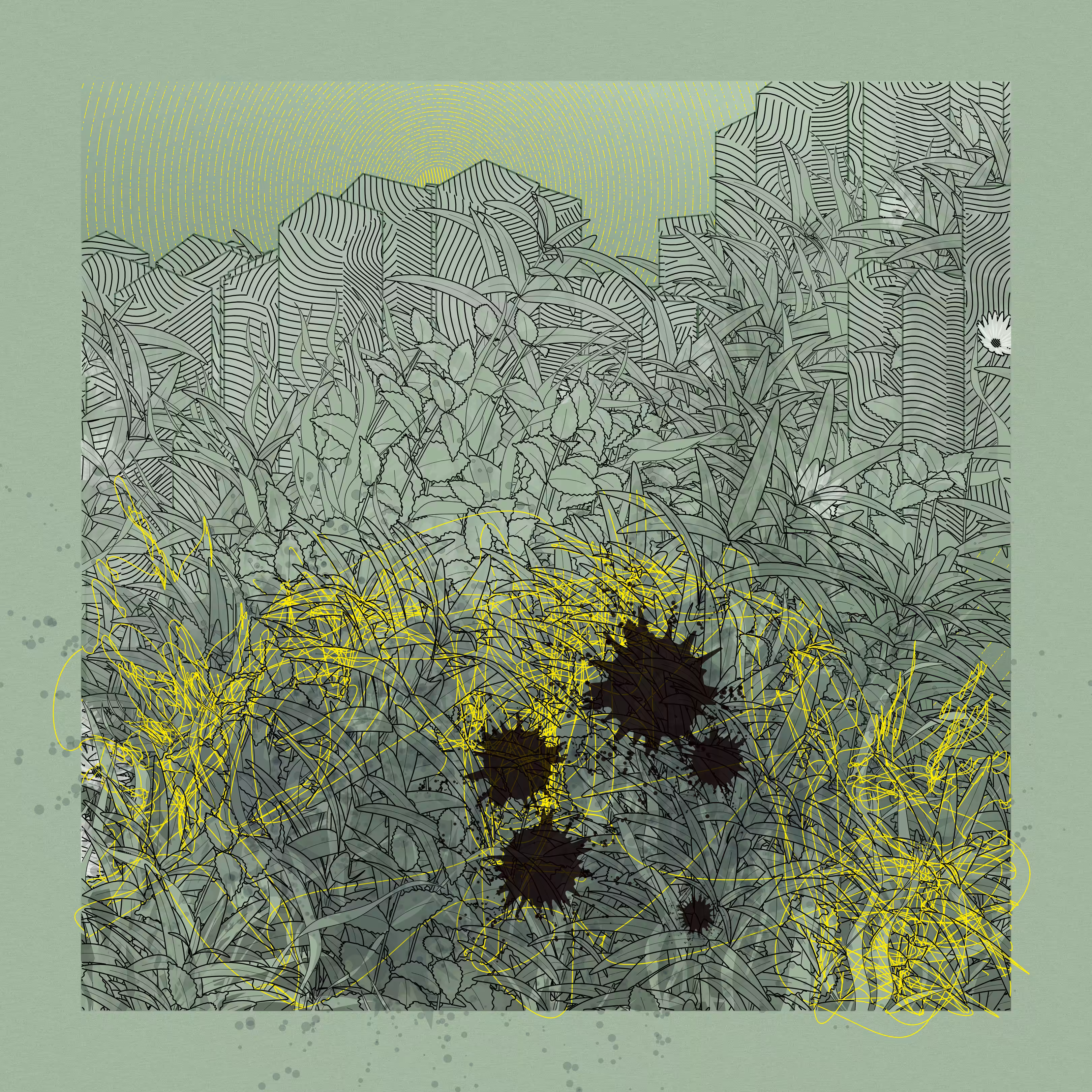 Landscape with Carbon Capture #8108