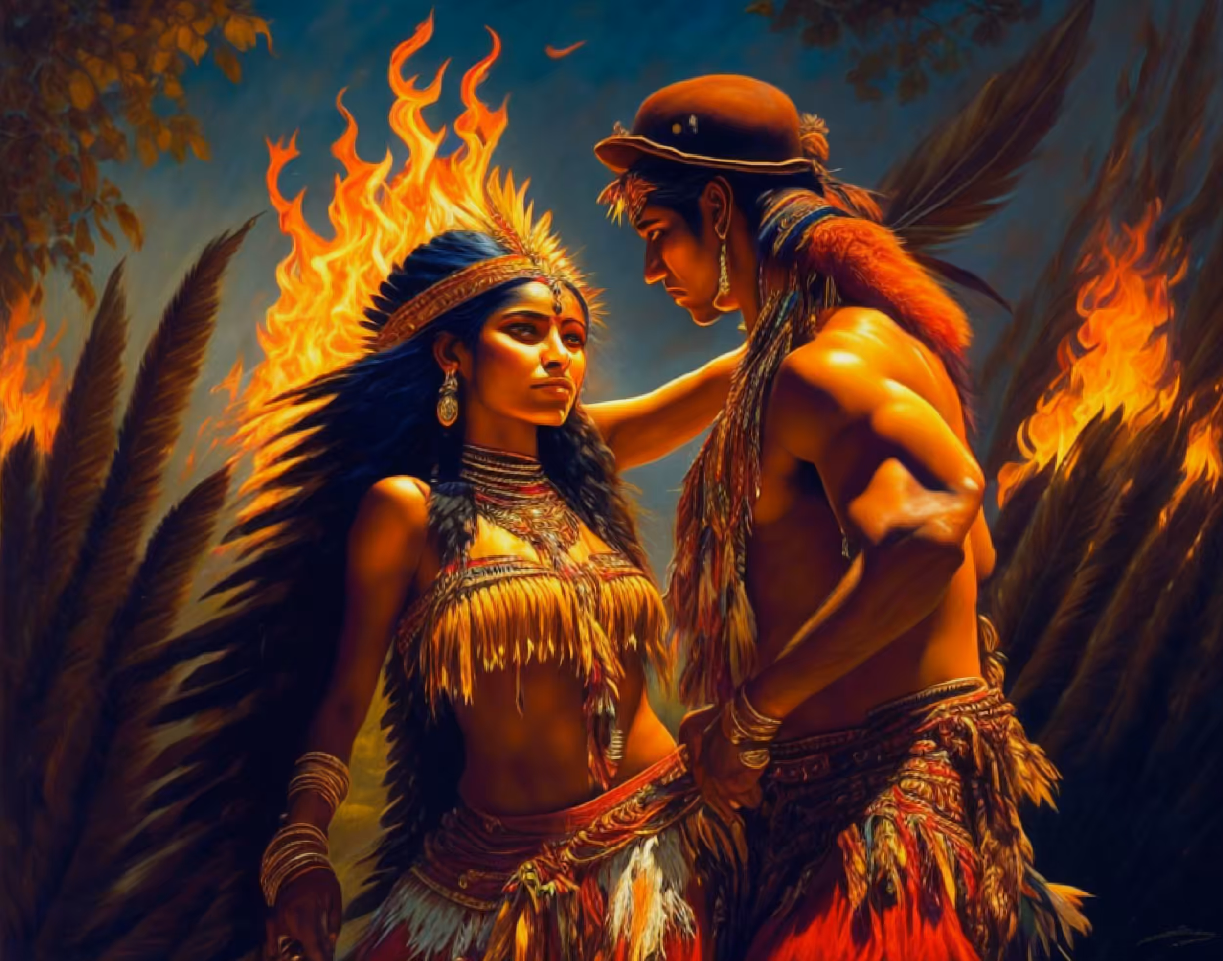 Aboriginal dance