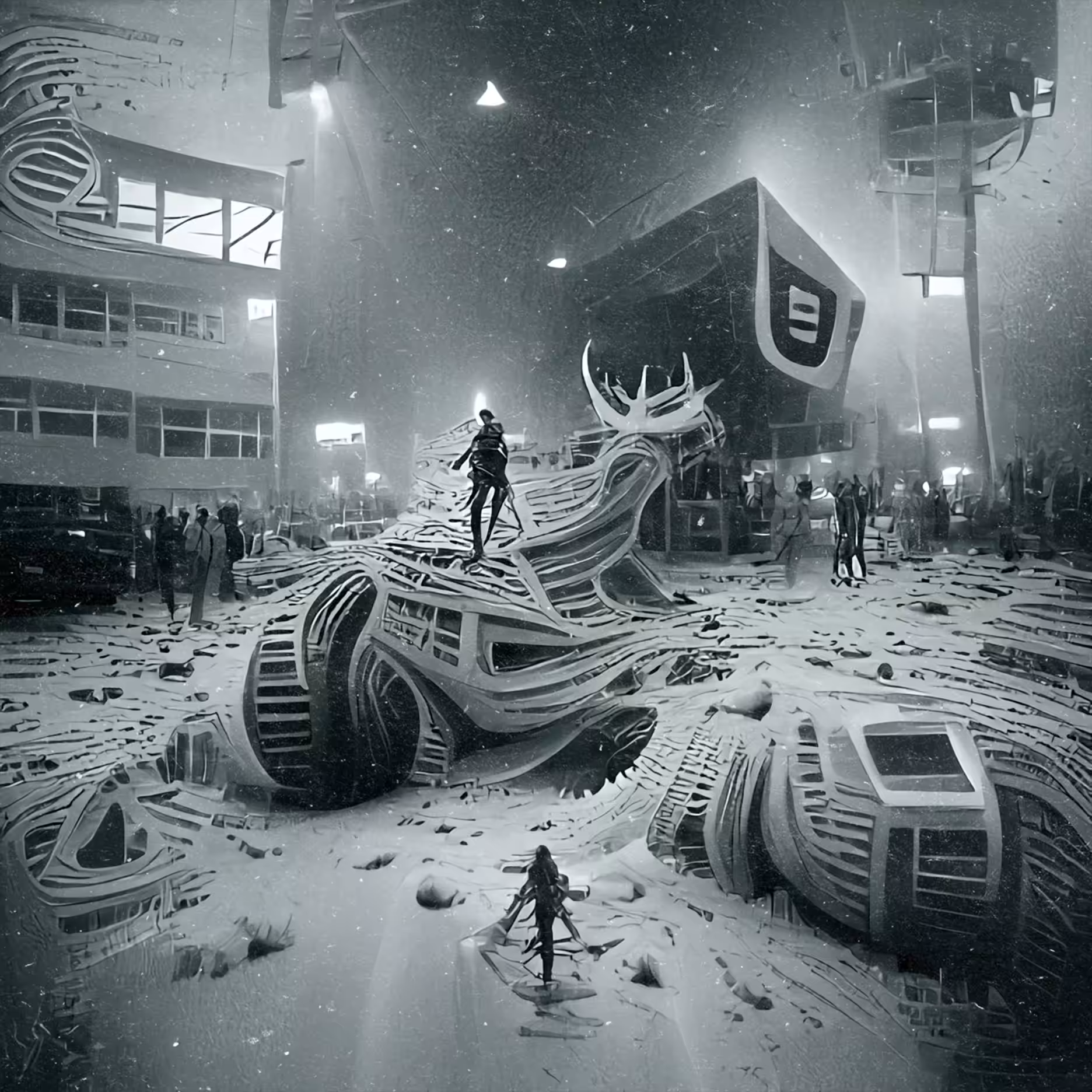 Monochrome Of Reality #4