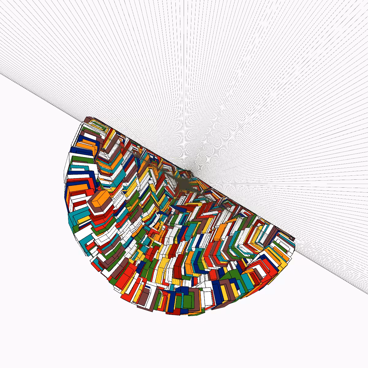 Arranged mess #29