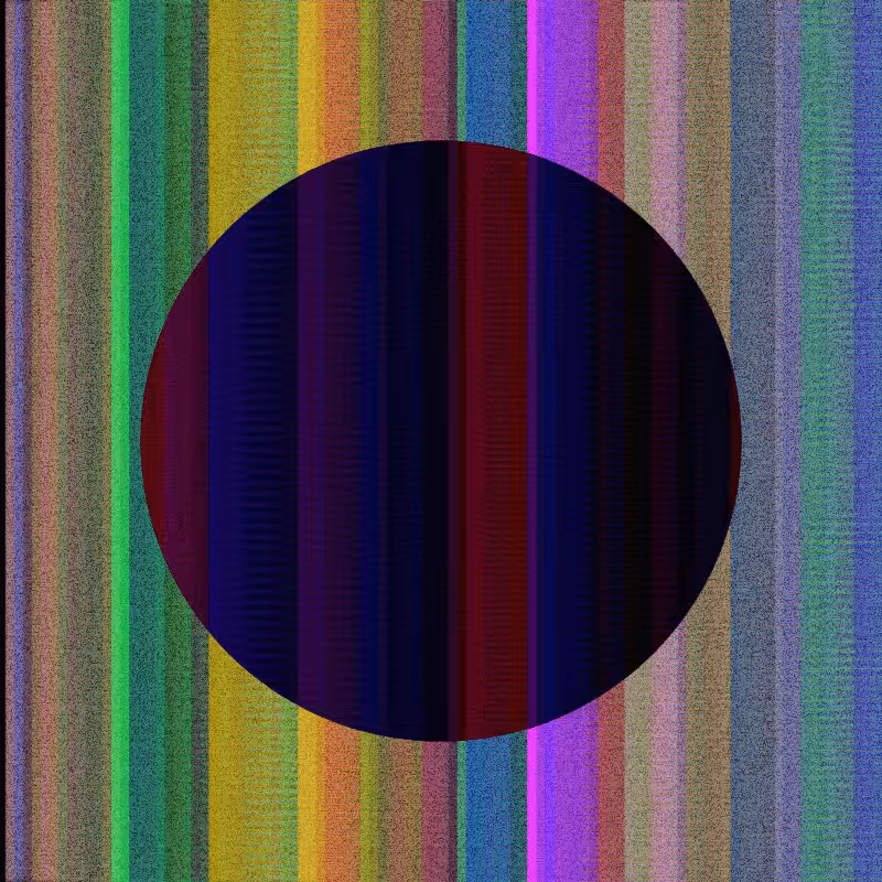 Columns & circle #9