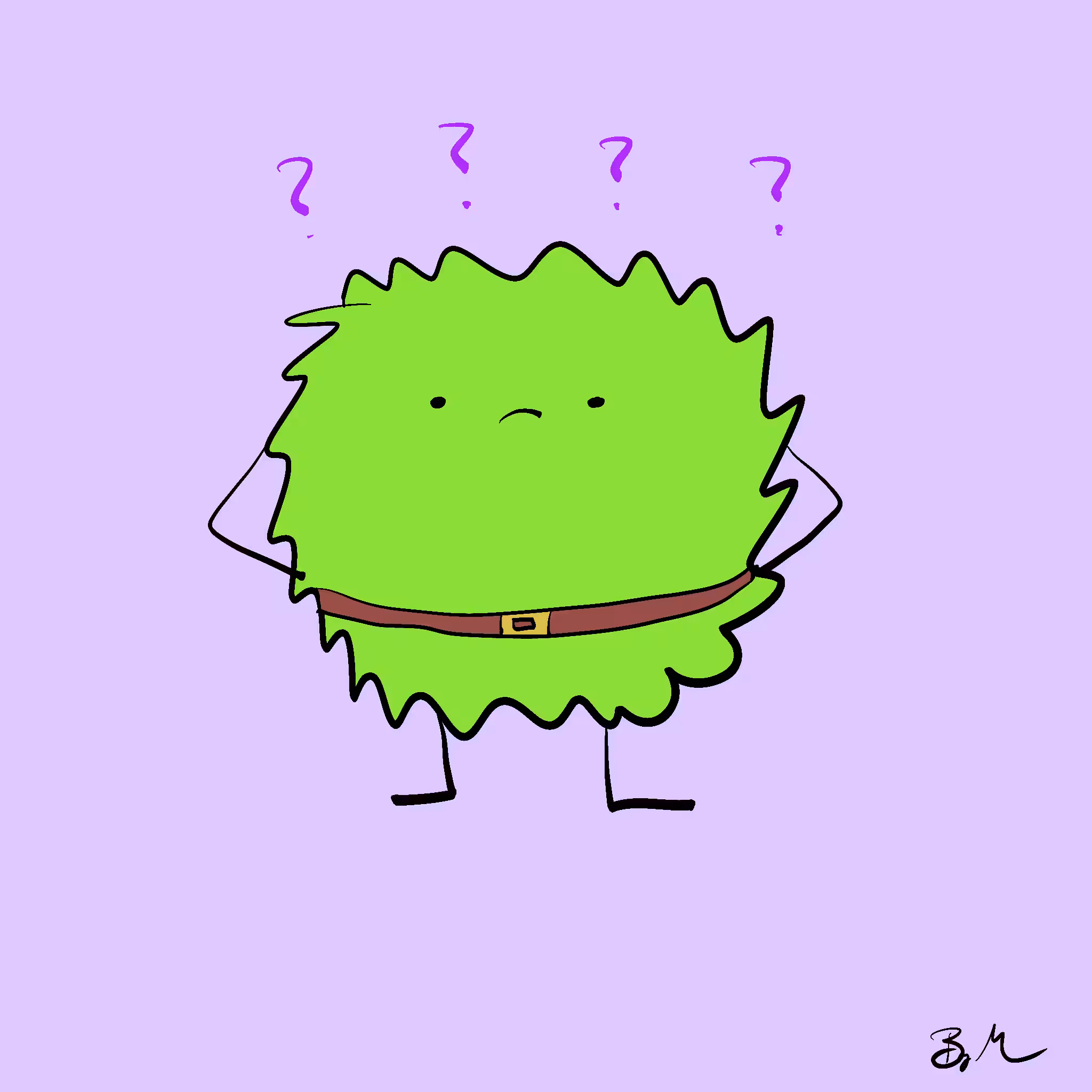 #50 Horpus, the Confused Puff Ball