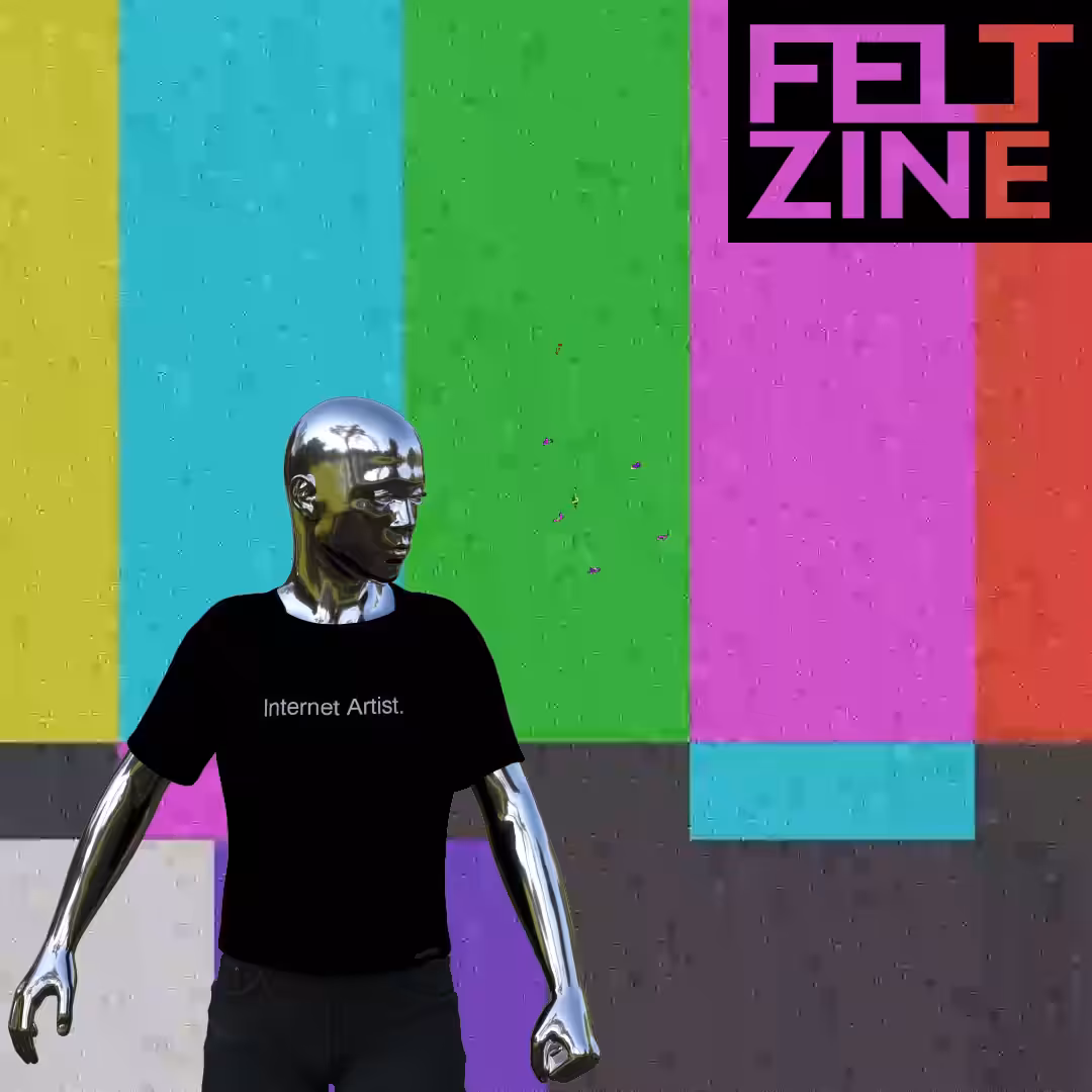 Canvas by Felt Zine: Canvas #298: censorship. — internet artist. — virus. — black box logo. — power on
