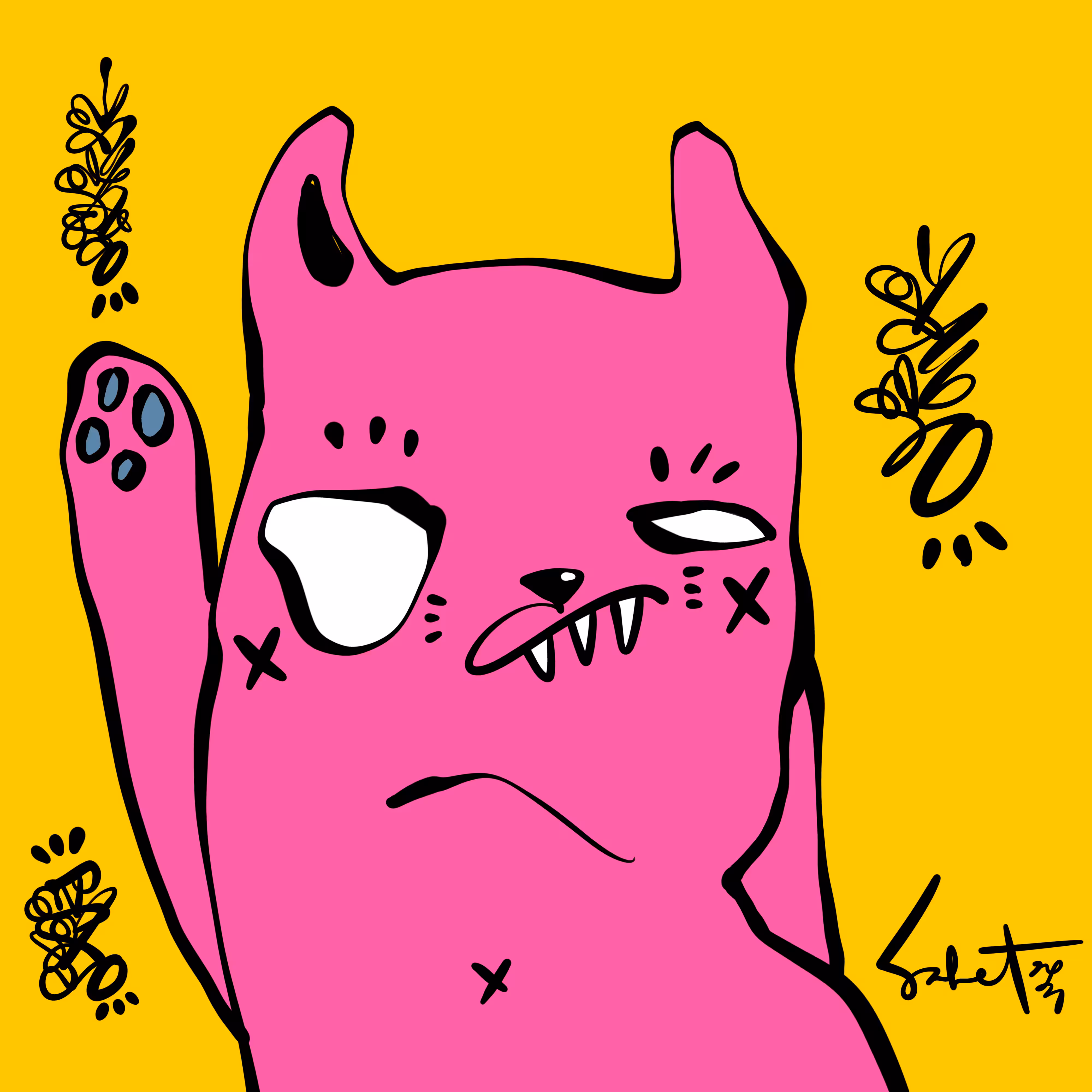 Ugly Kitties by Sabet #2