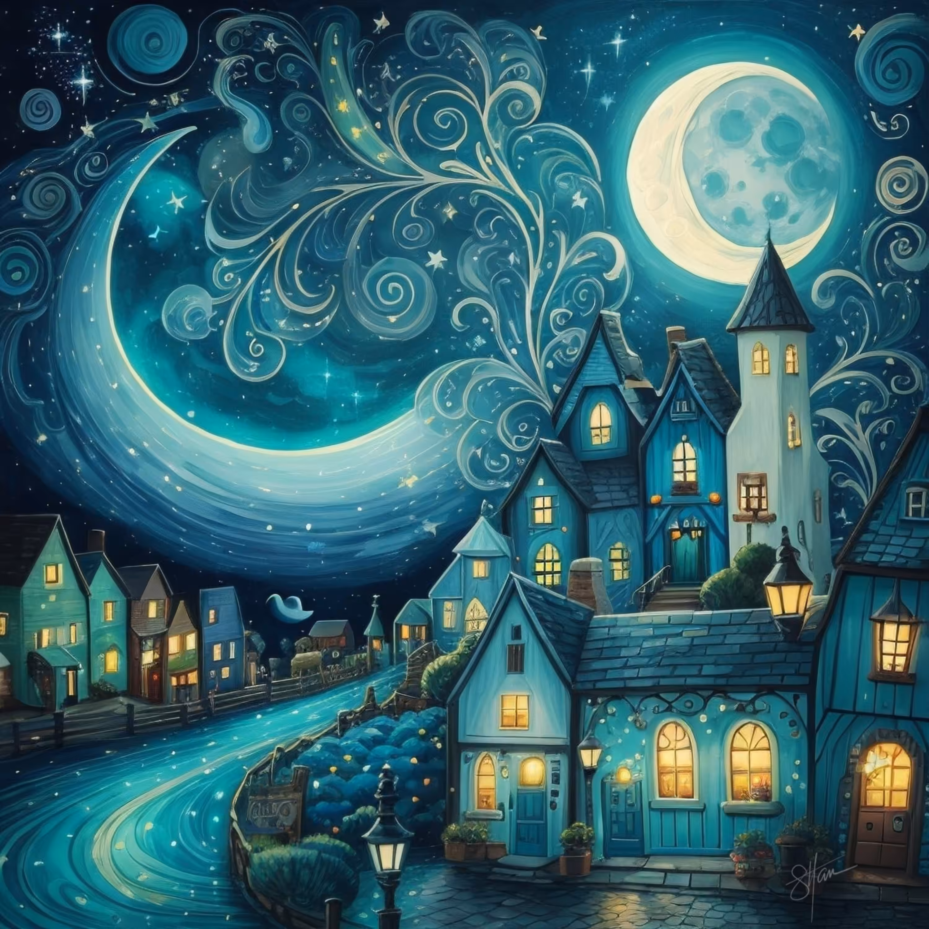 Painting the Town Blue #12