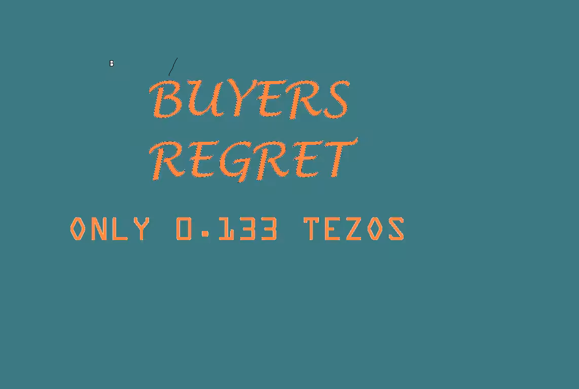 BUYERS REGRET TOKEN