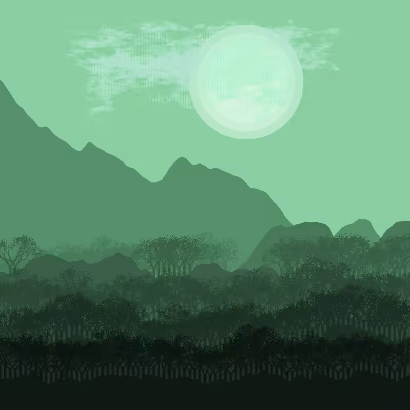 Generative Mountains #21